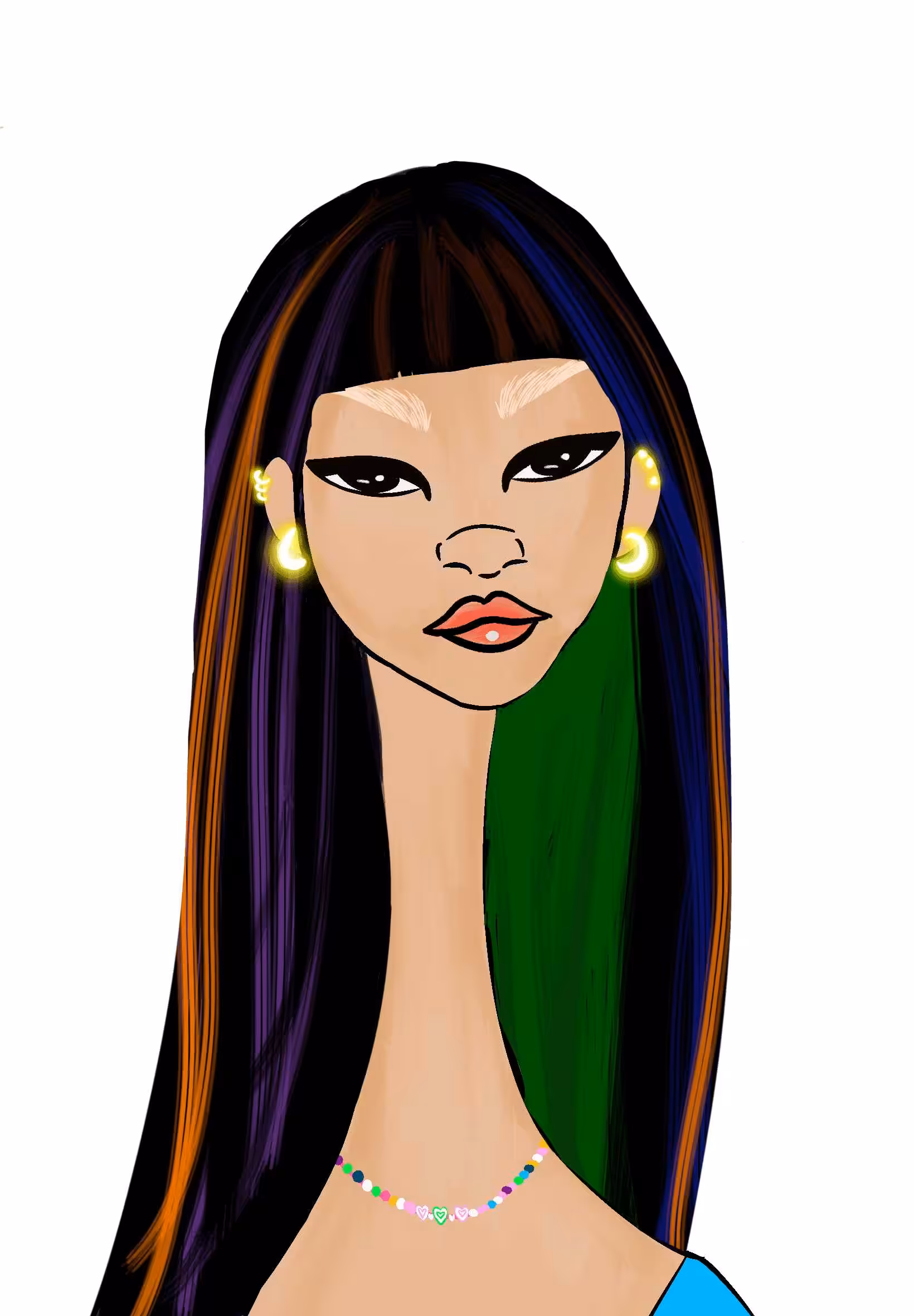 Long Neckie Ladies: Long Neckie Lady #66