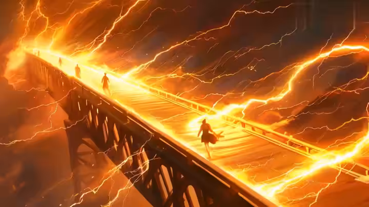 Thunder and lightning