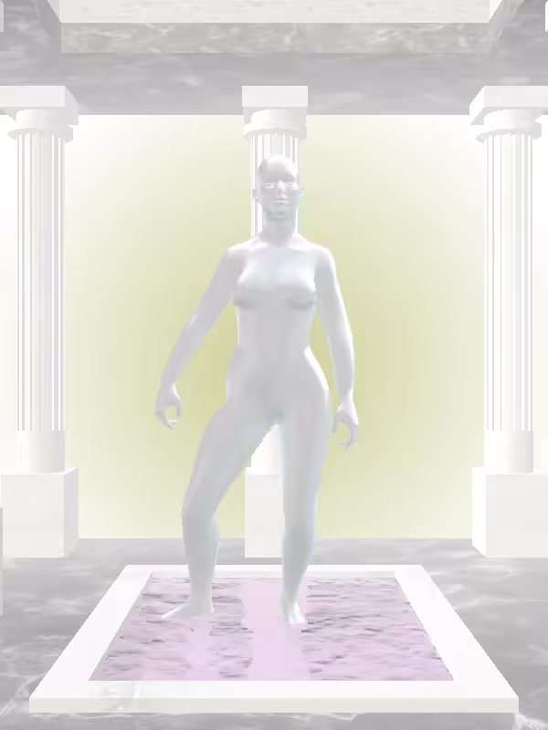 HeavenComputer: The Victorious Chronos Chrome Woman #4814