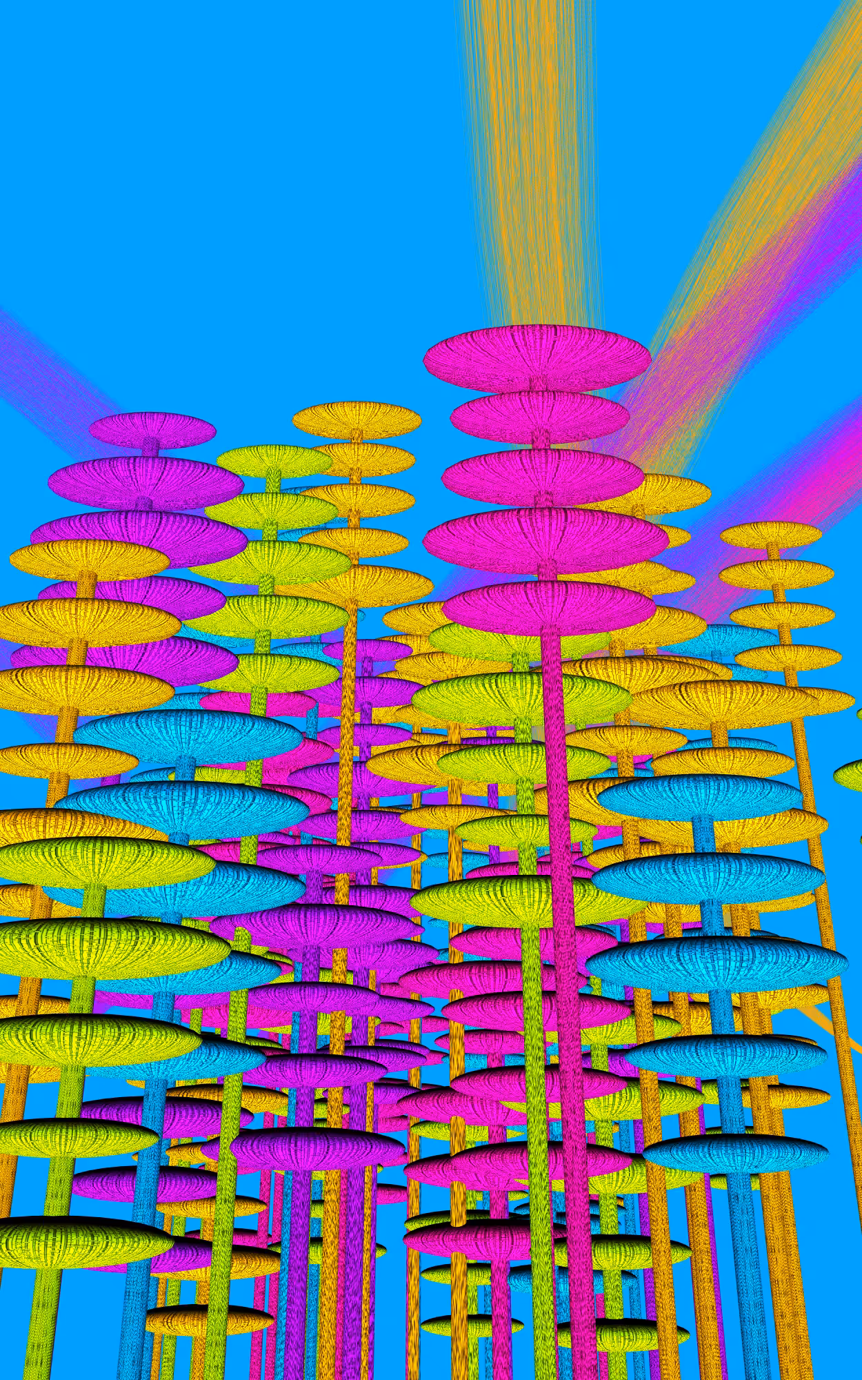 Giant Mushroom Wood #18