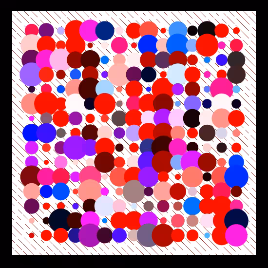 Dots in the Rain #123