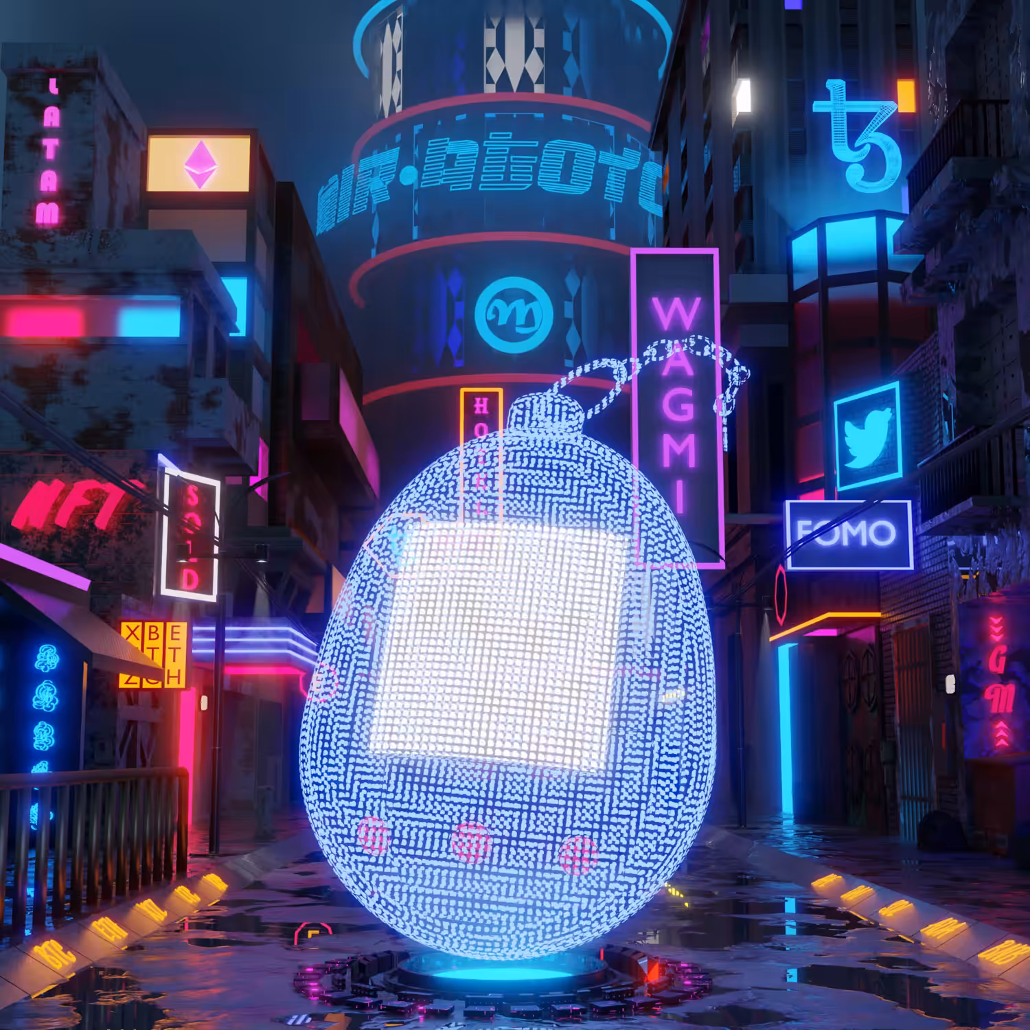 Mir-Agotchi Synthwave