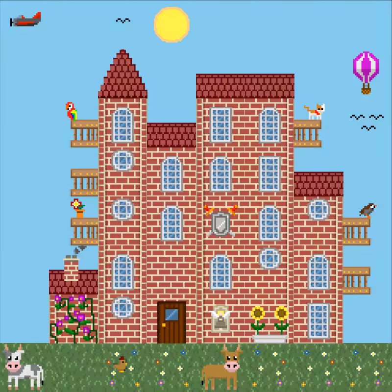 2D Mansion #101