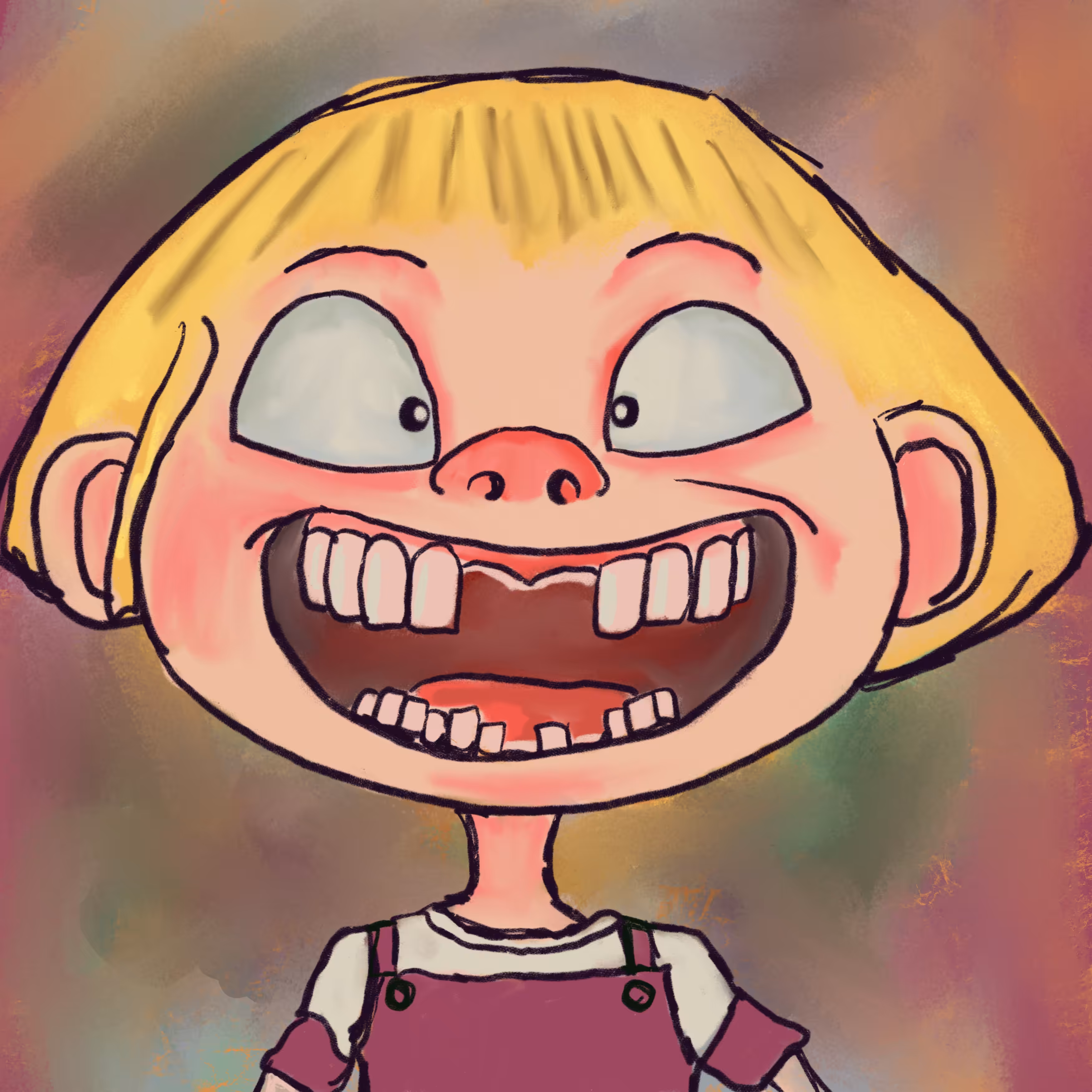 Mom, another tooth is loose!