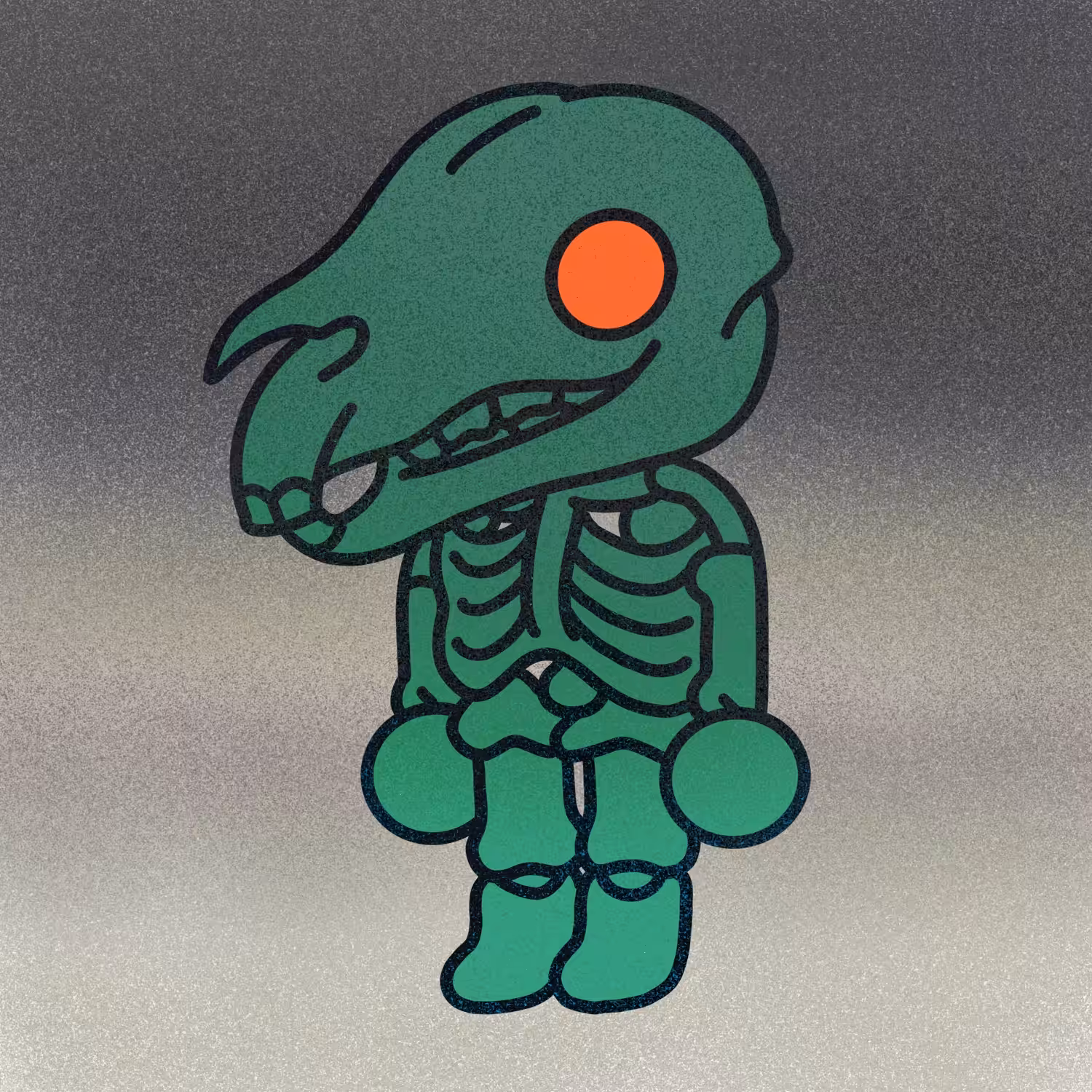 CRYPTOBONES Series B No.5/500