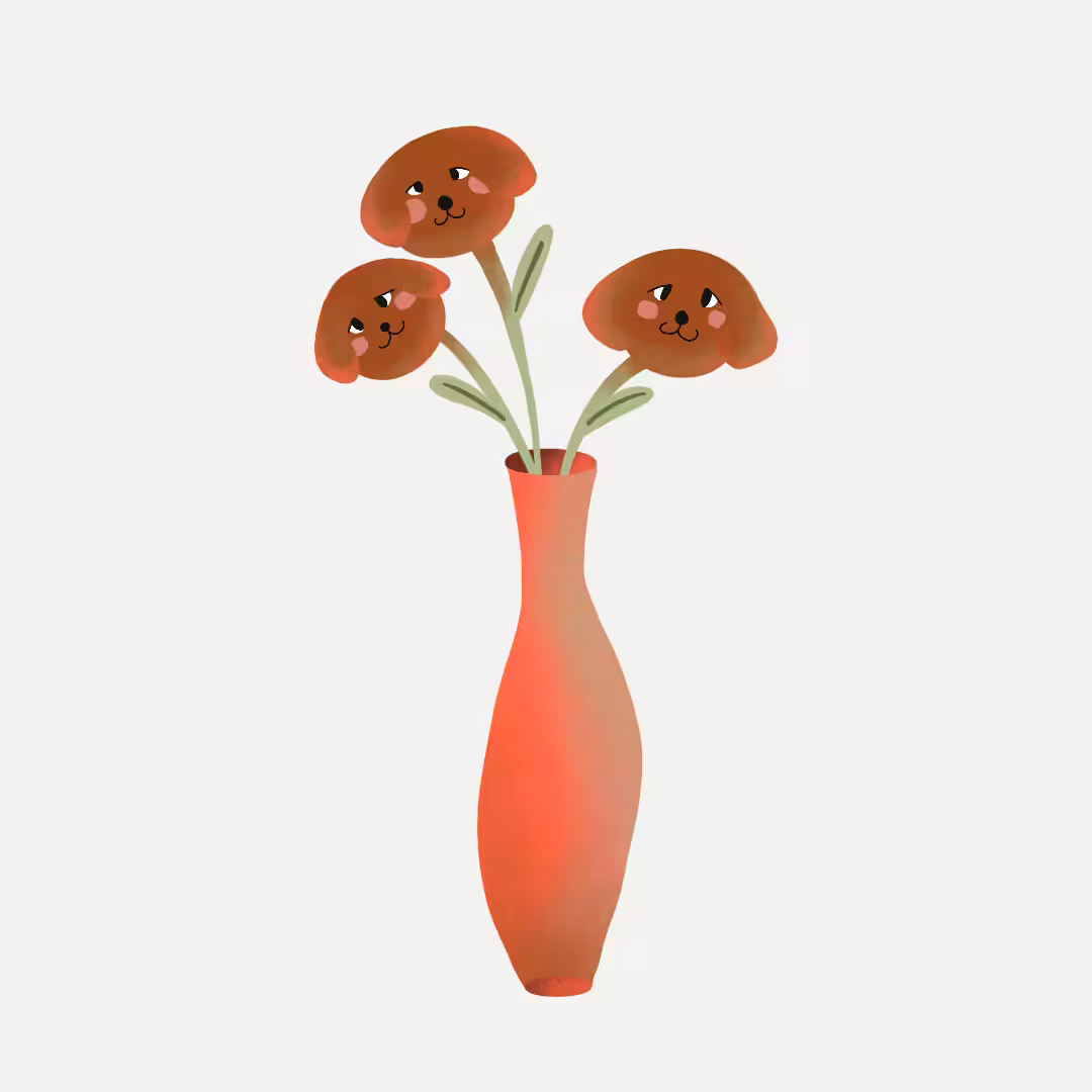 Dog flower