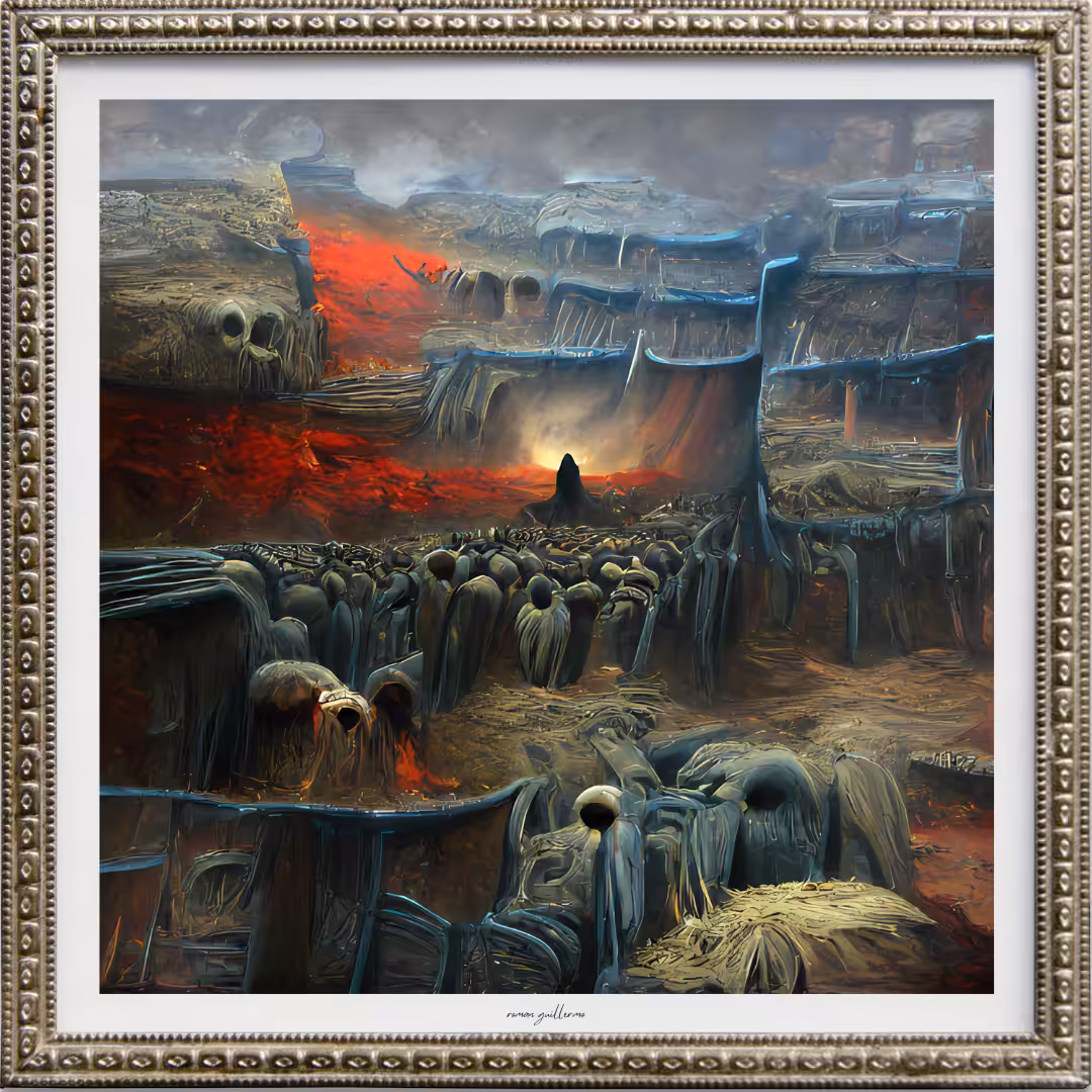 Beksiński's Inferno - Part IV