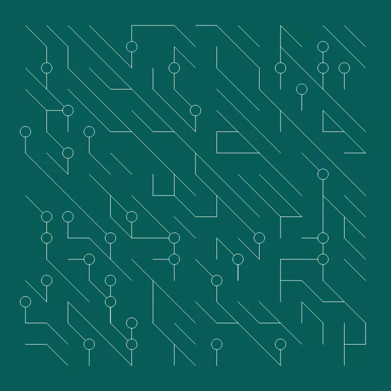 Generative Blueprint : Printed Circuit #13