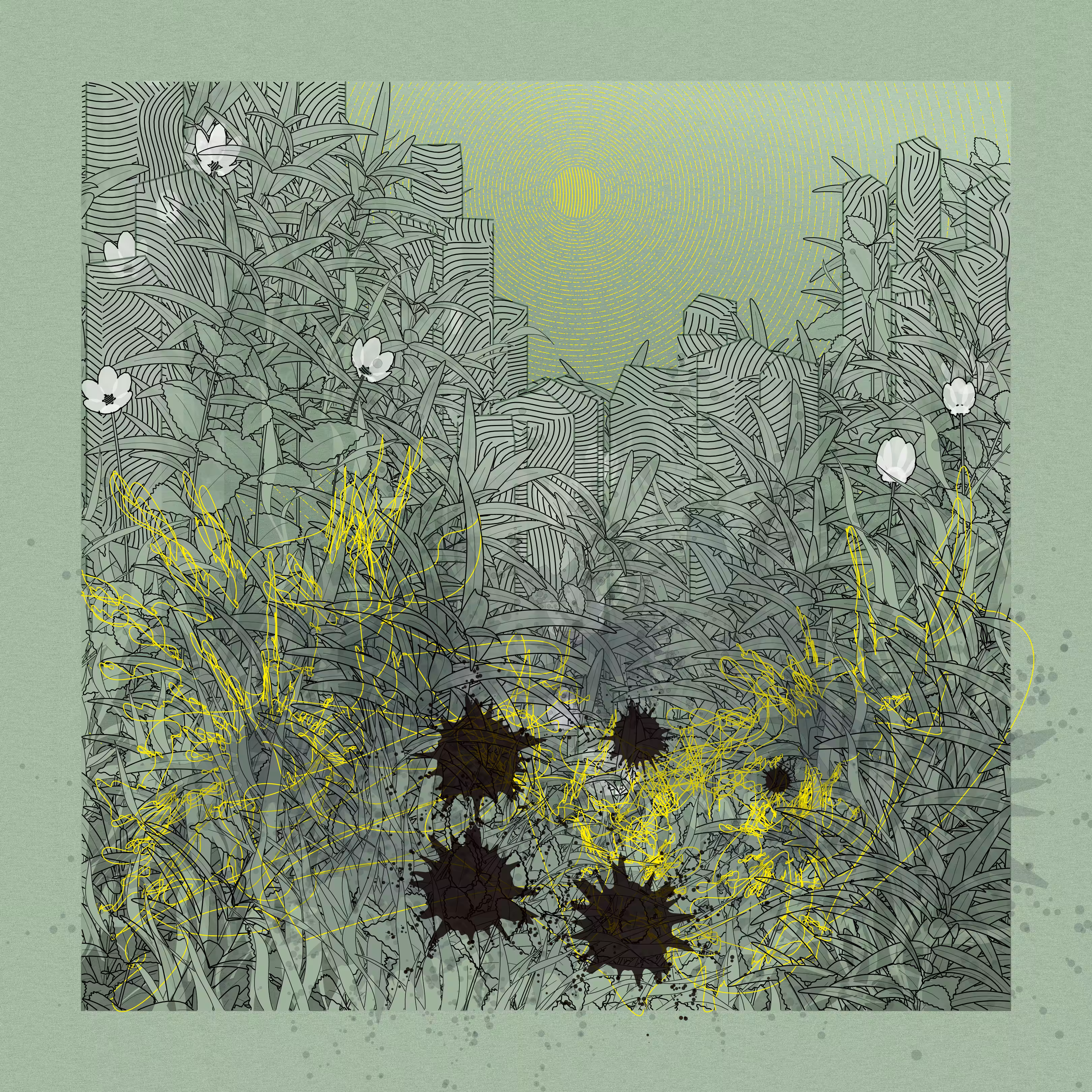 Landscape with Carbon Capture #4088