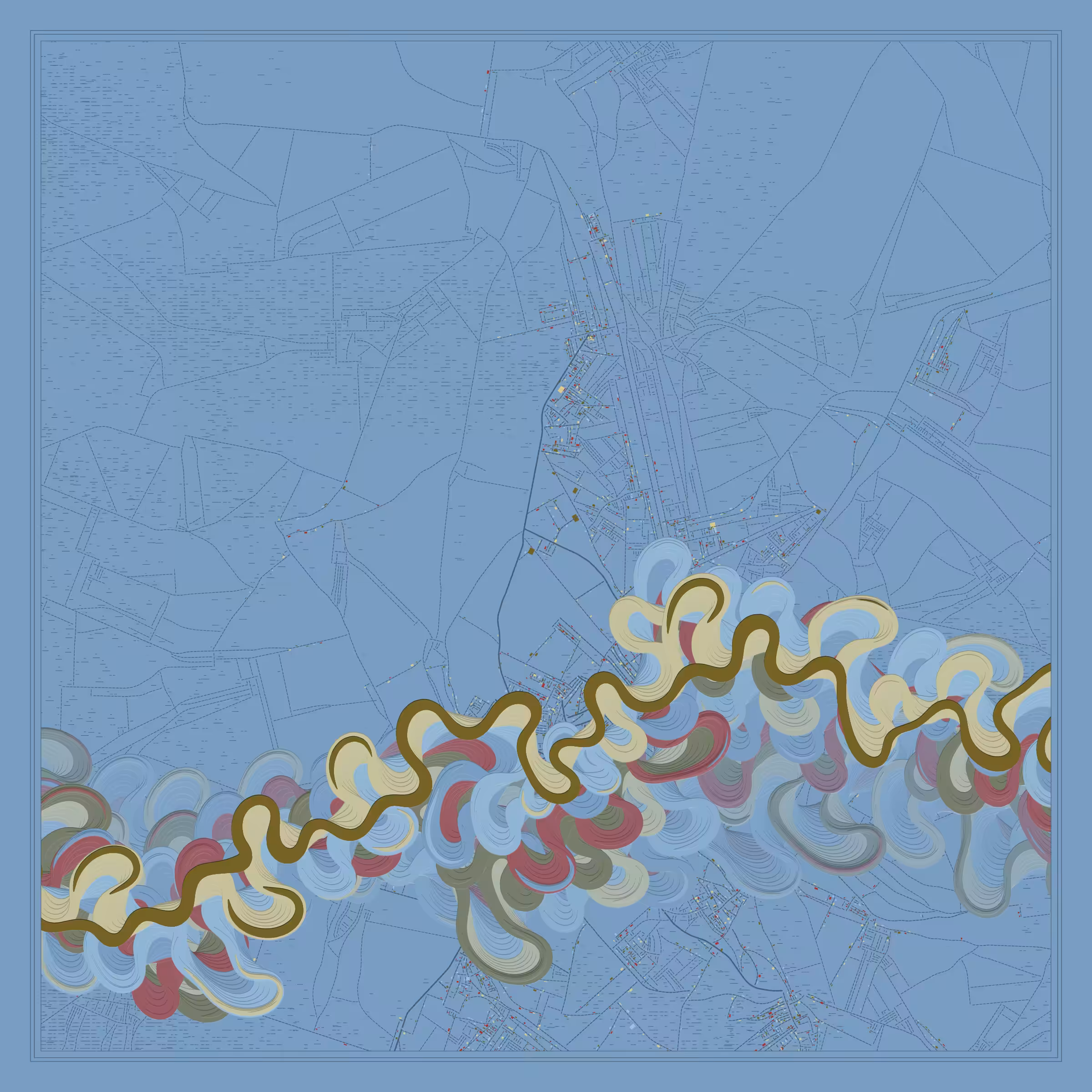 Ancient Courses of Fictional Rivers #513