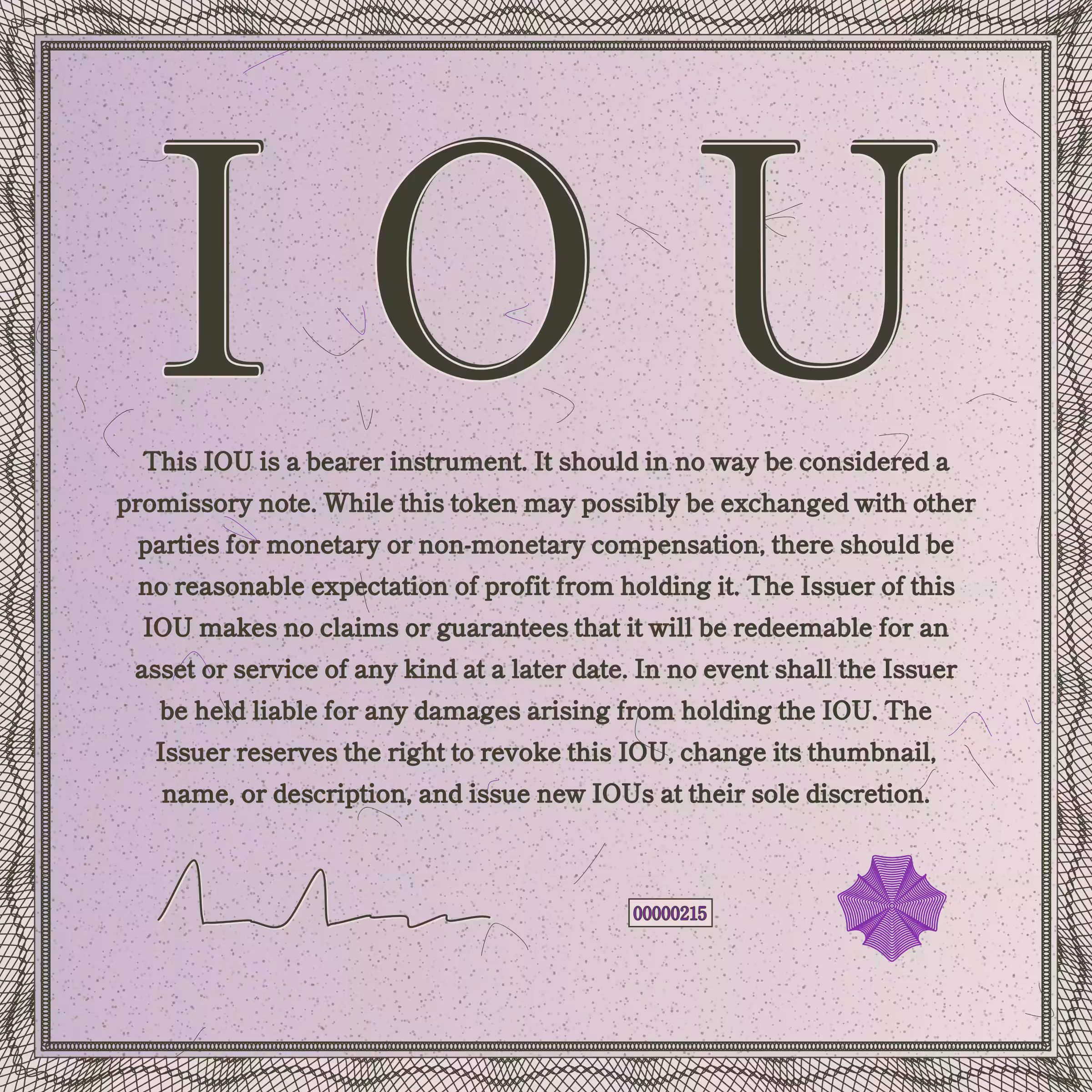 IOU #215