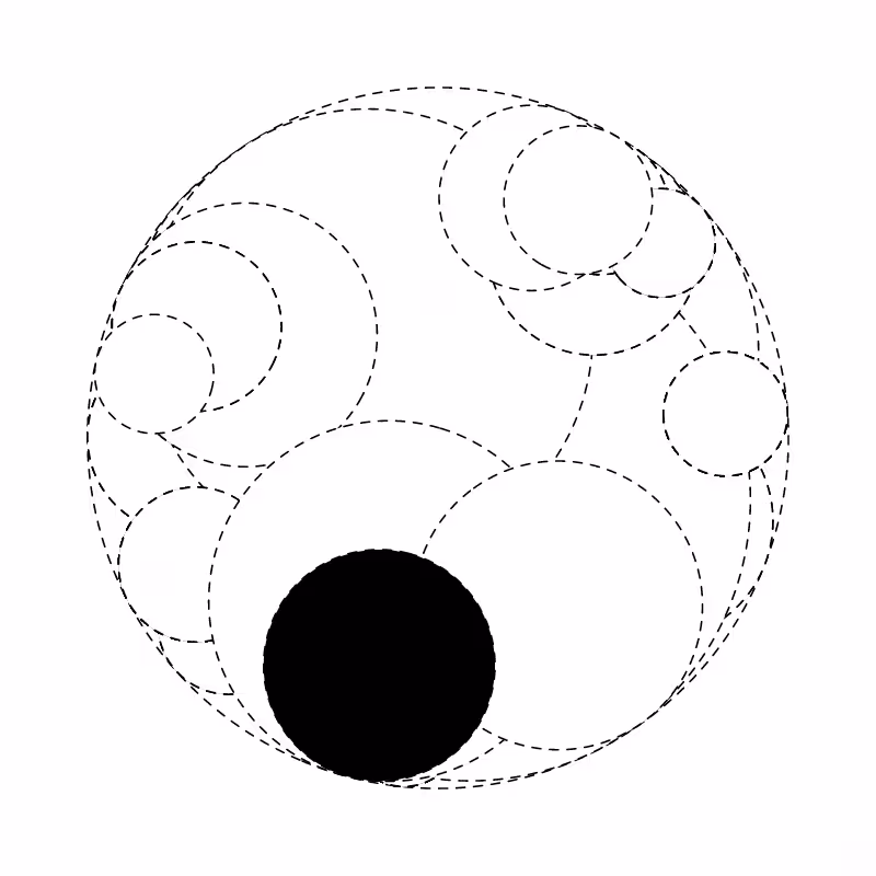 Sticky circles #97