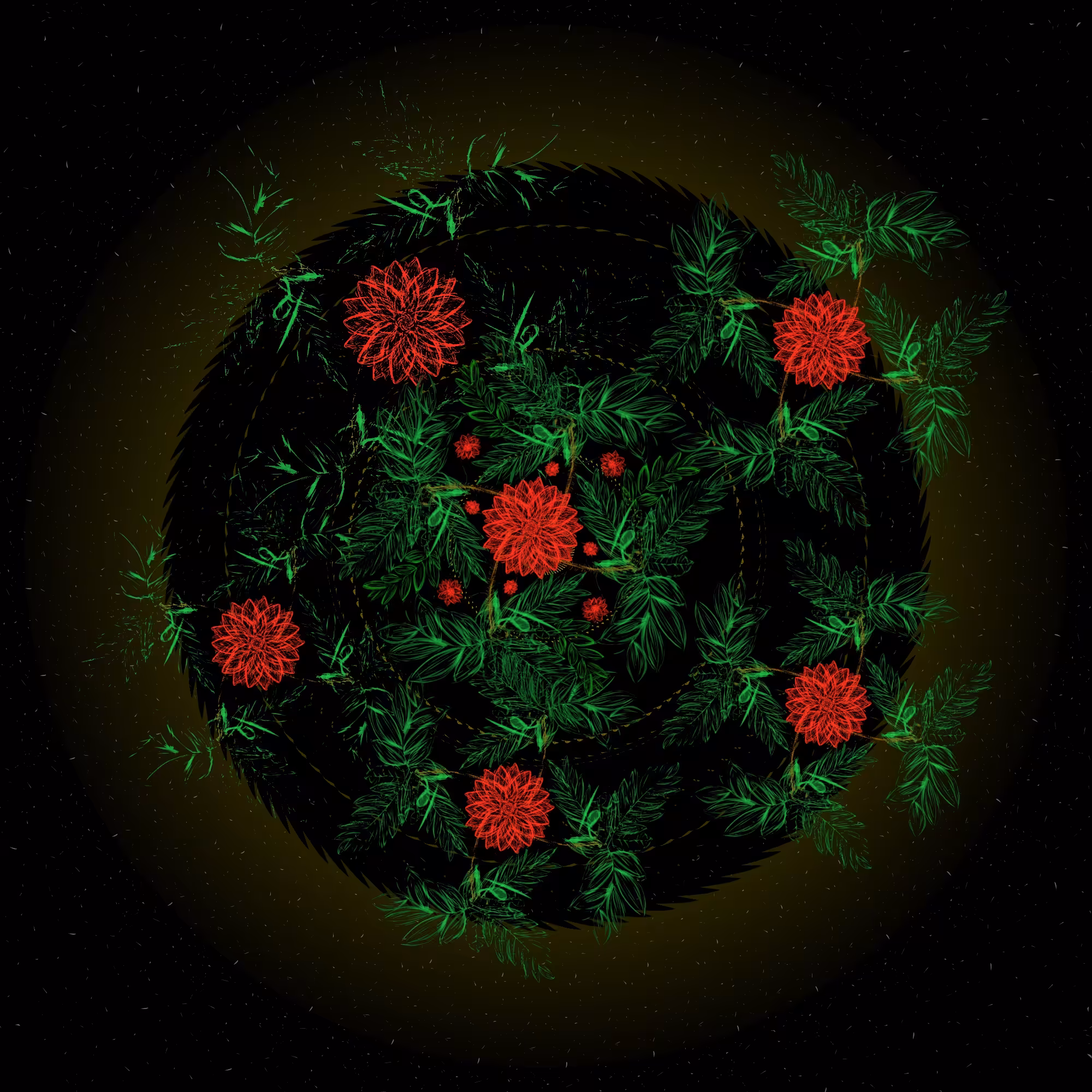 Black hole garden
