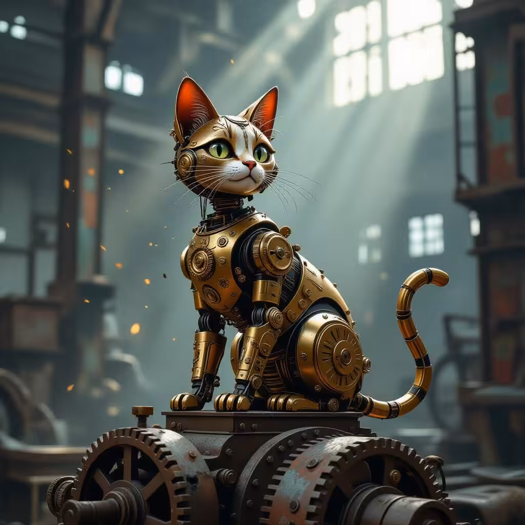 NightCafe Creations: Catomaton 1