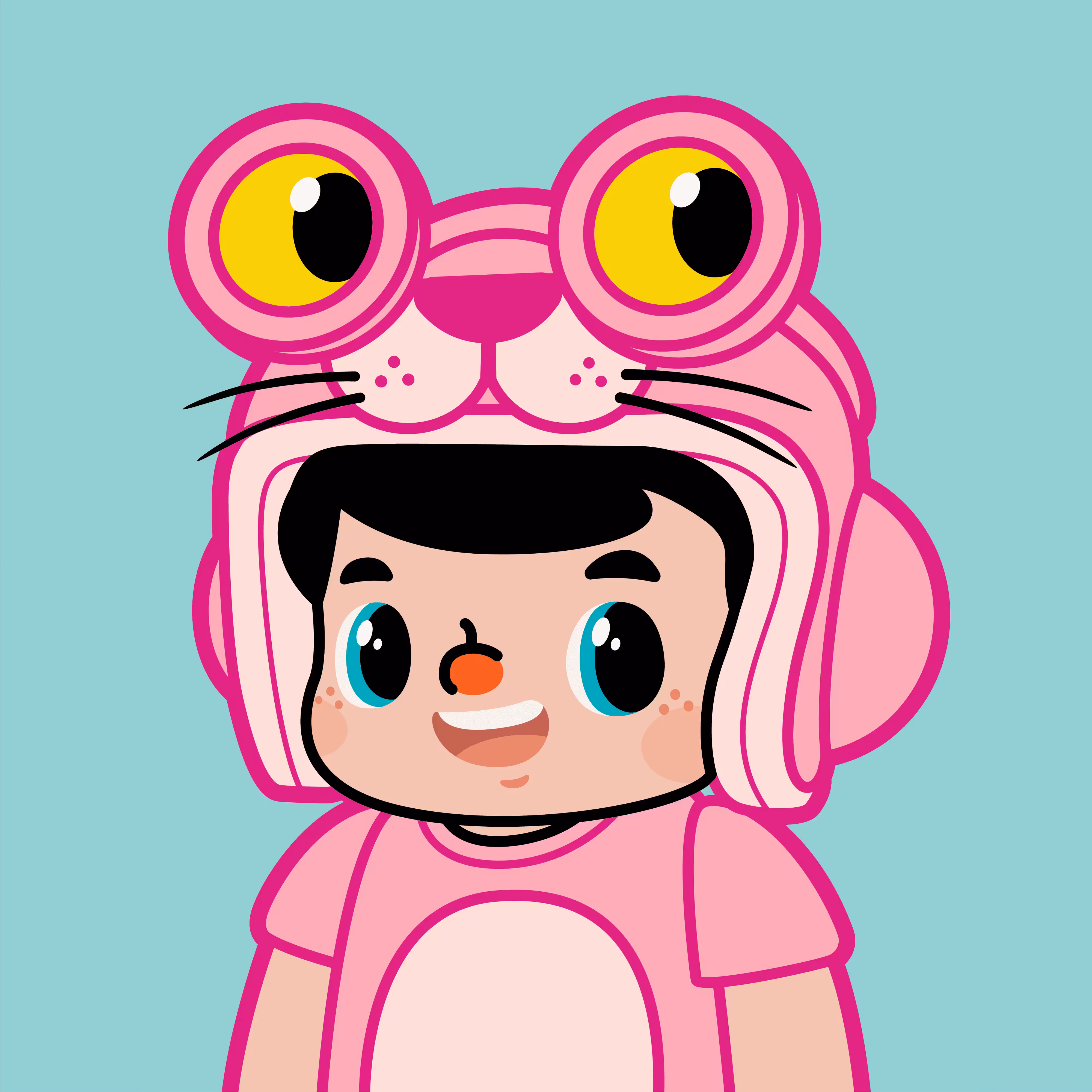 Owange Team PFP Collectibles: Pink Boy