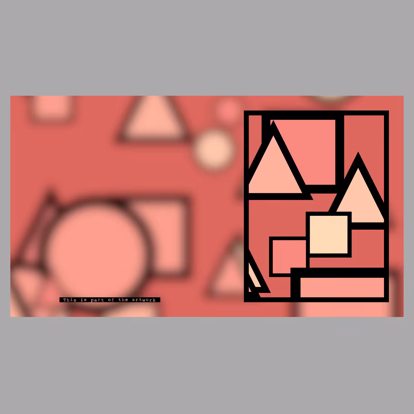 This is part of the artwork #17