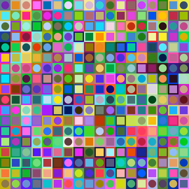 Square Dot Composition #159