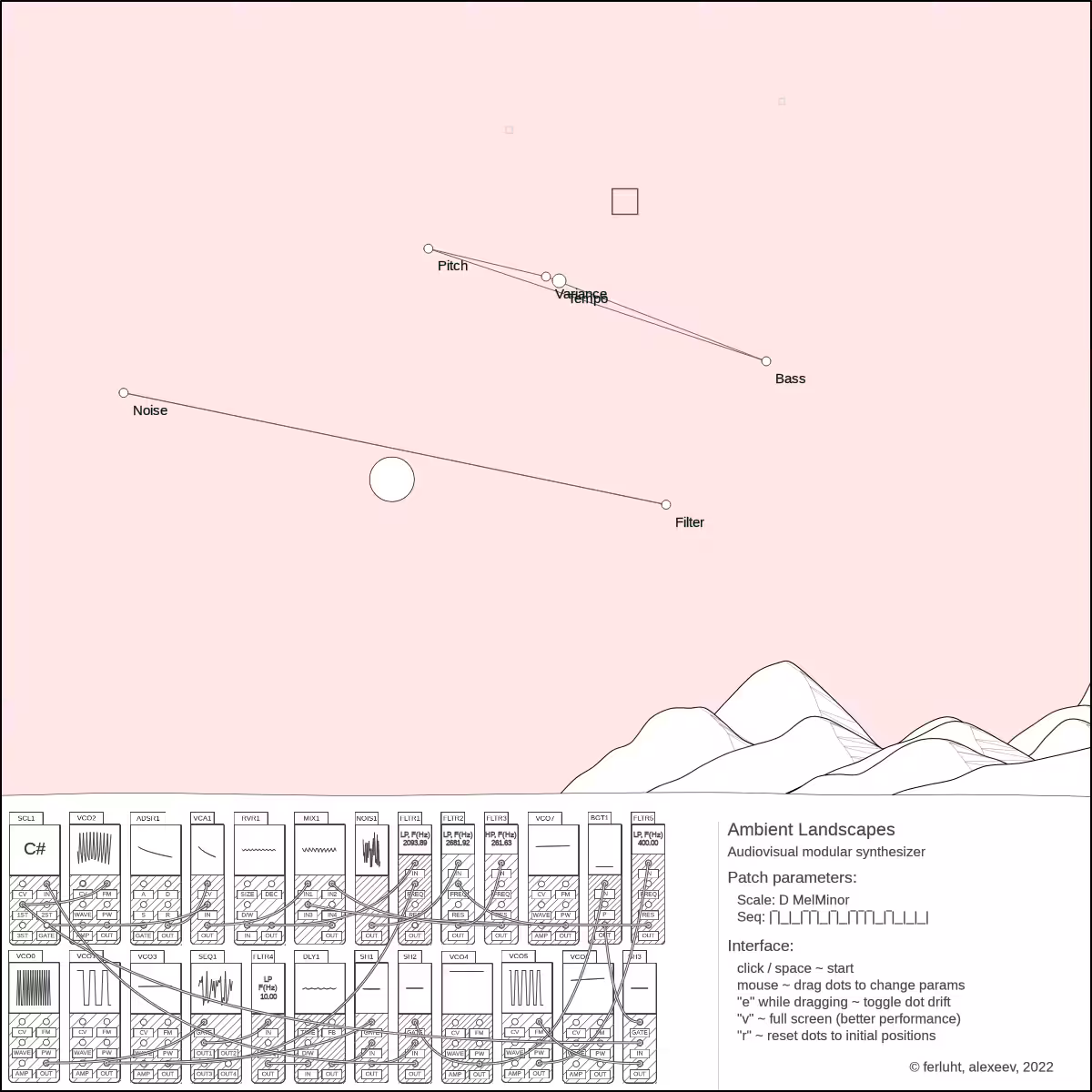 Ambient Landscapes synthesizer #101