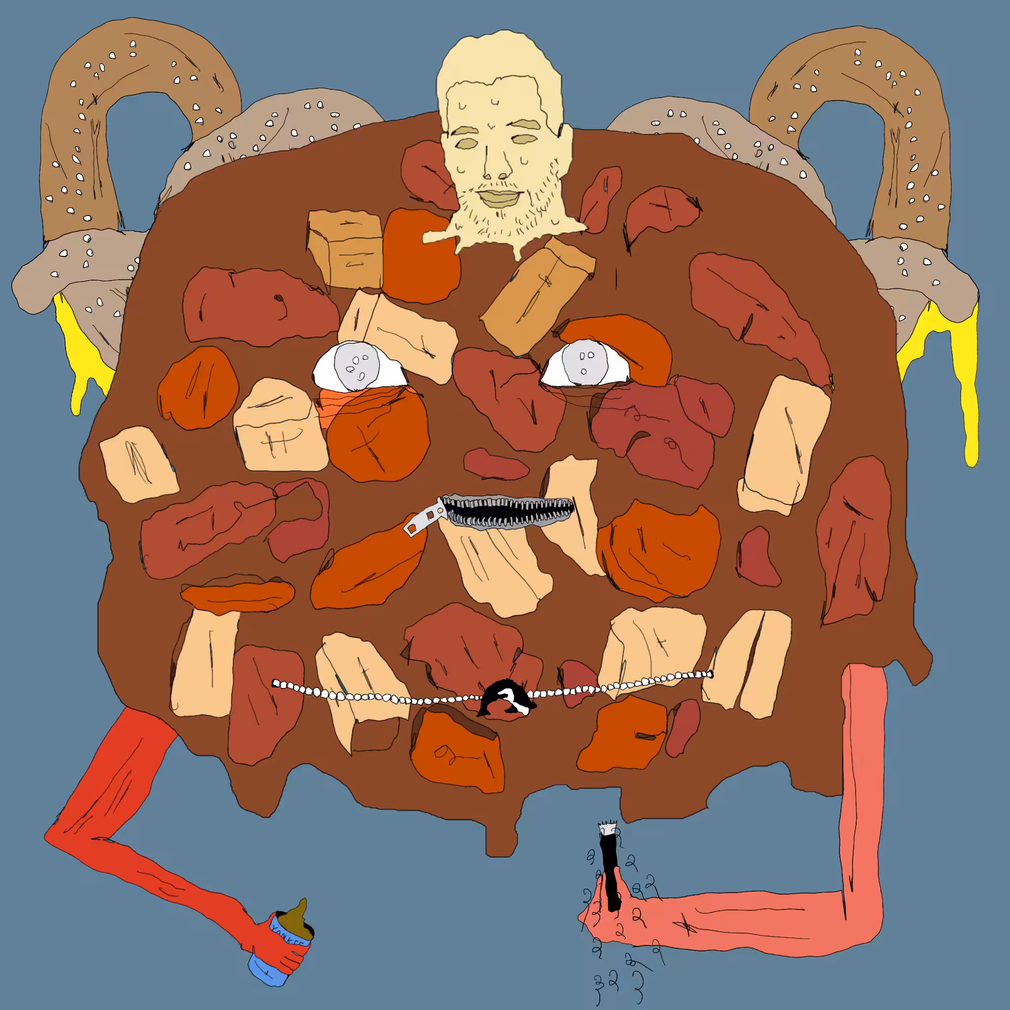 gristle buddeez worldwide: buddee #250