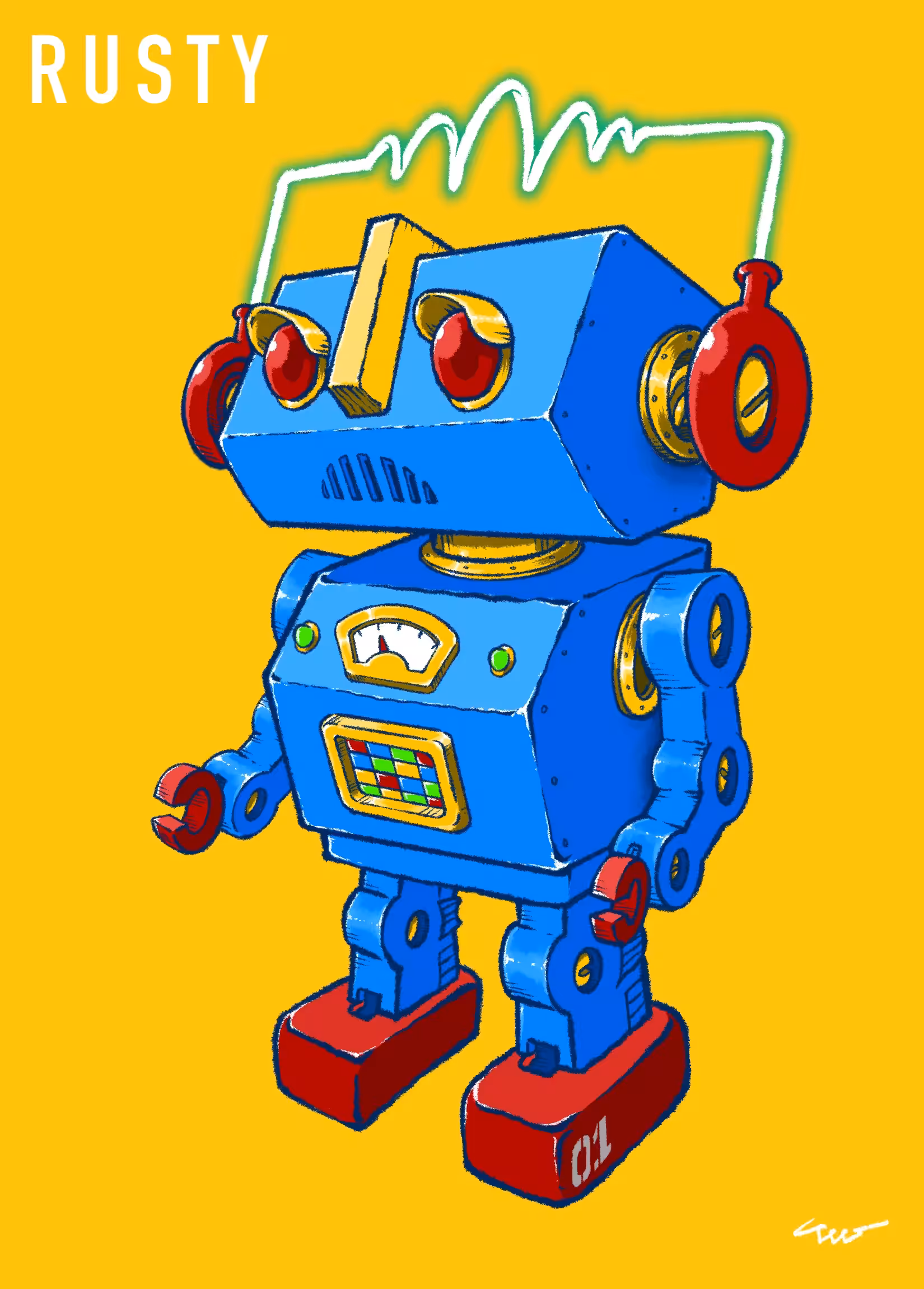 No.01 Rusty