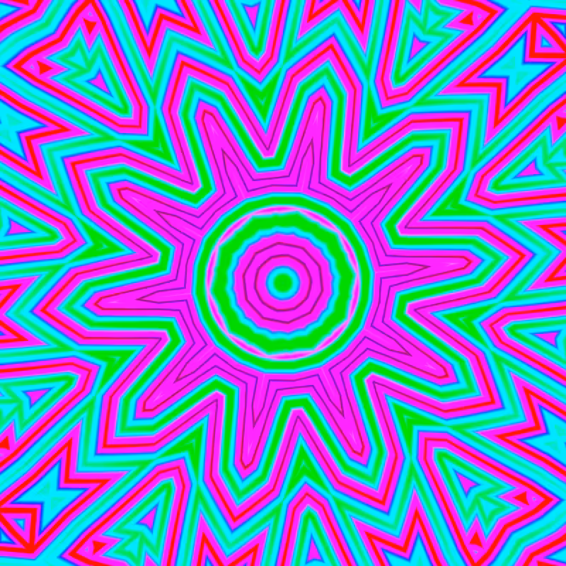 Psilocybin vision #3 - #fxhashturnsone #11