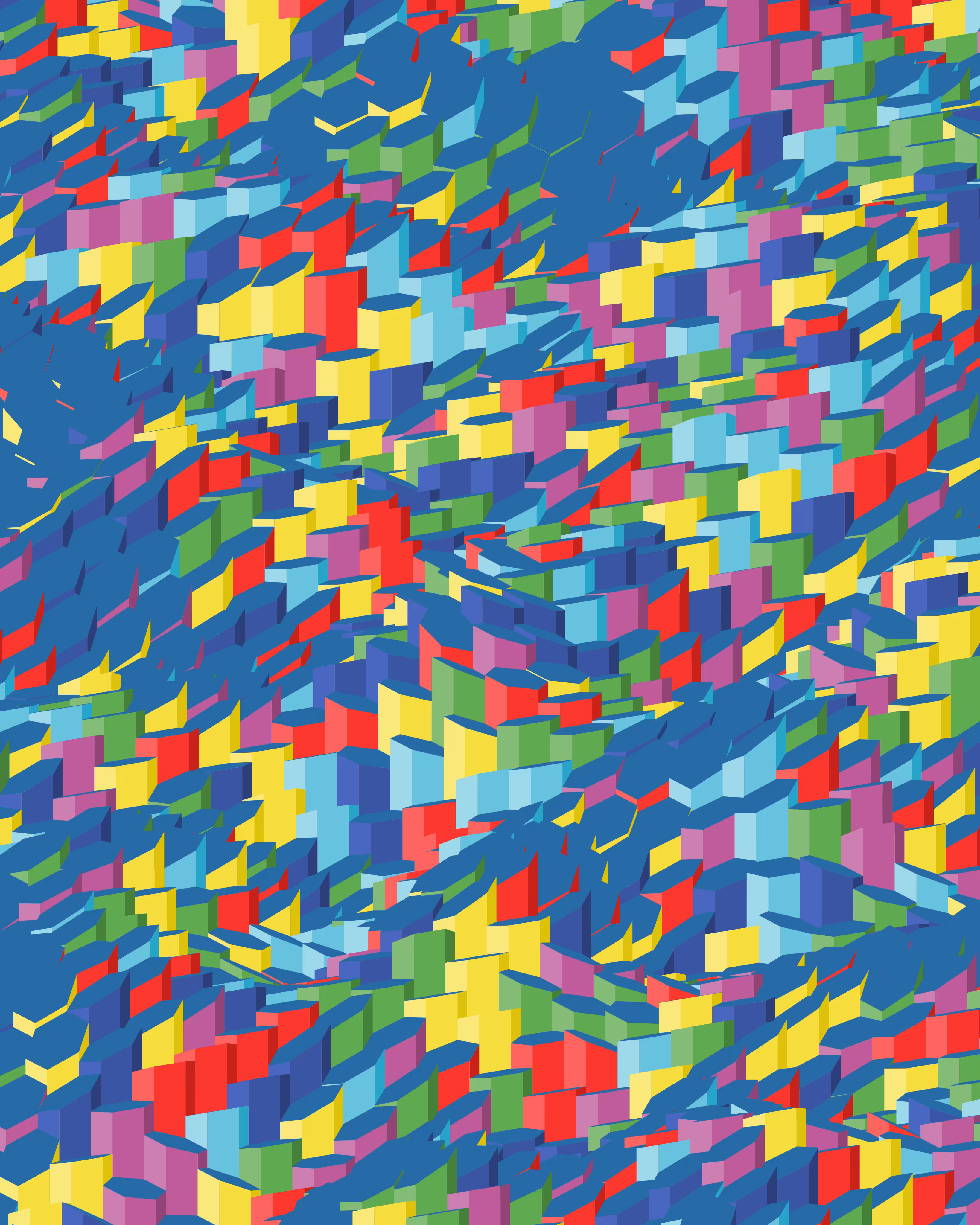 Hexagones Landscape #348
