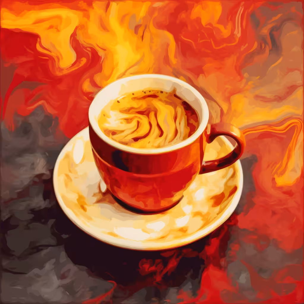 Crimson coffee
