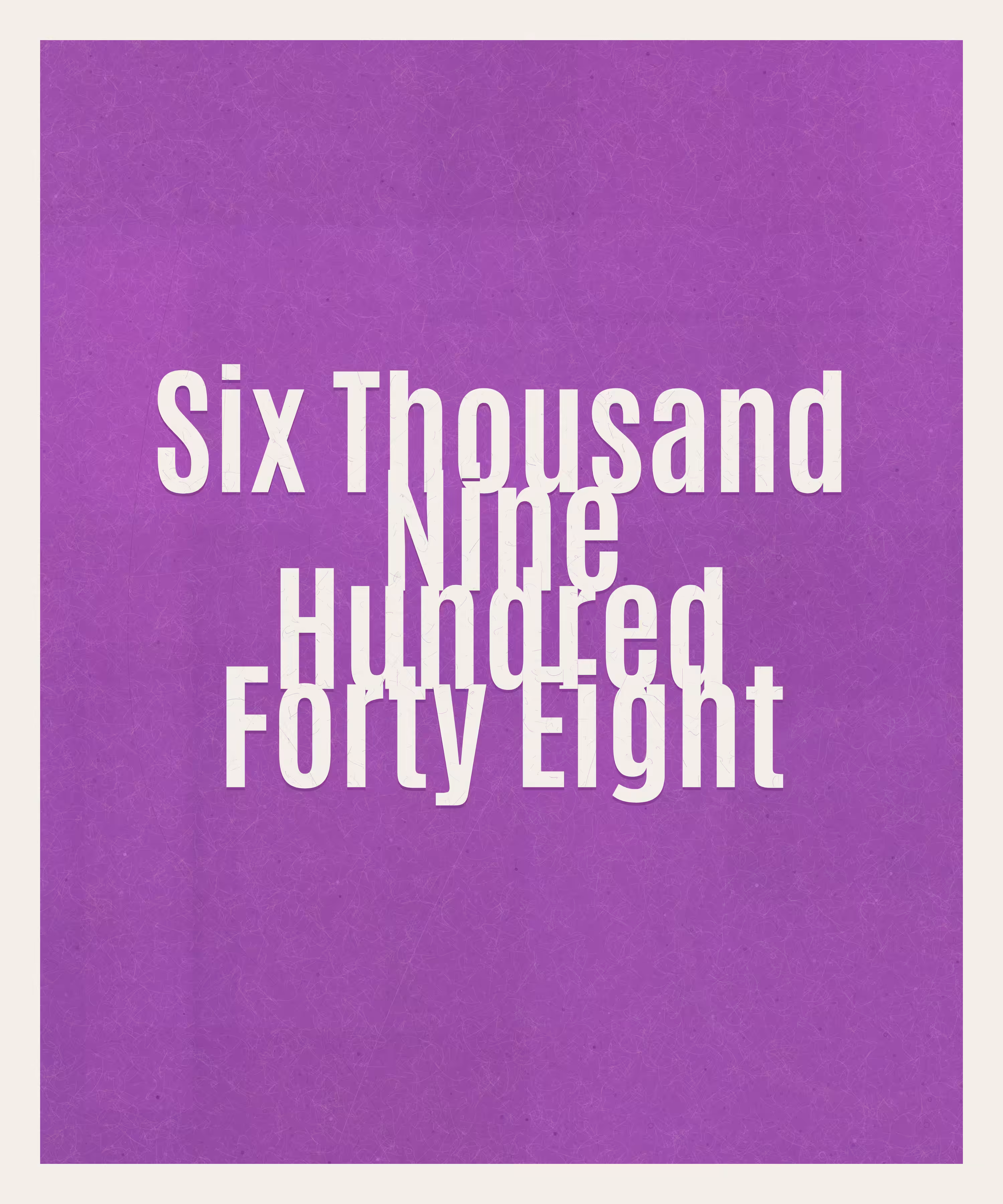 Count #6948