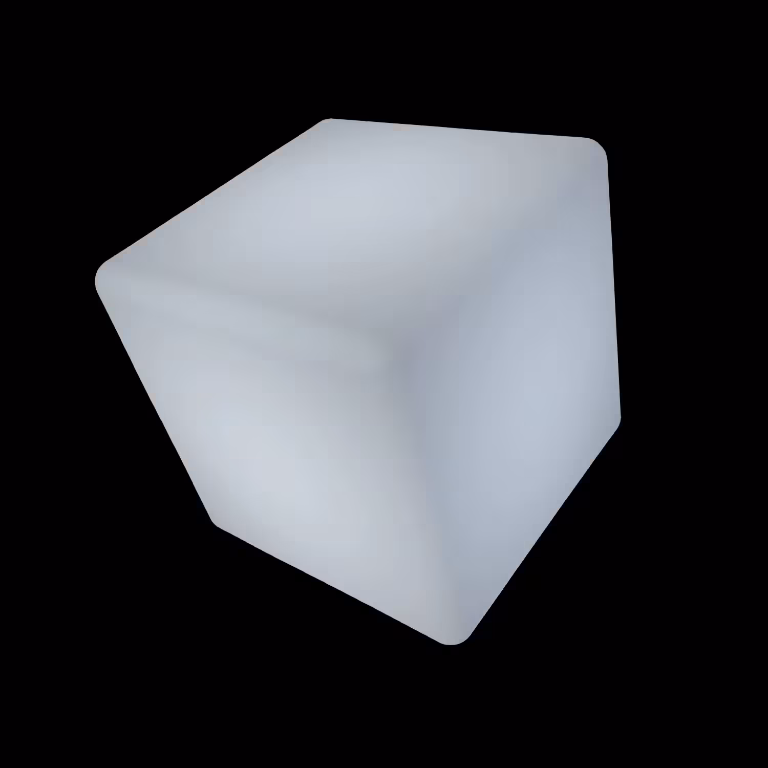 White cube boiling
