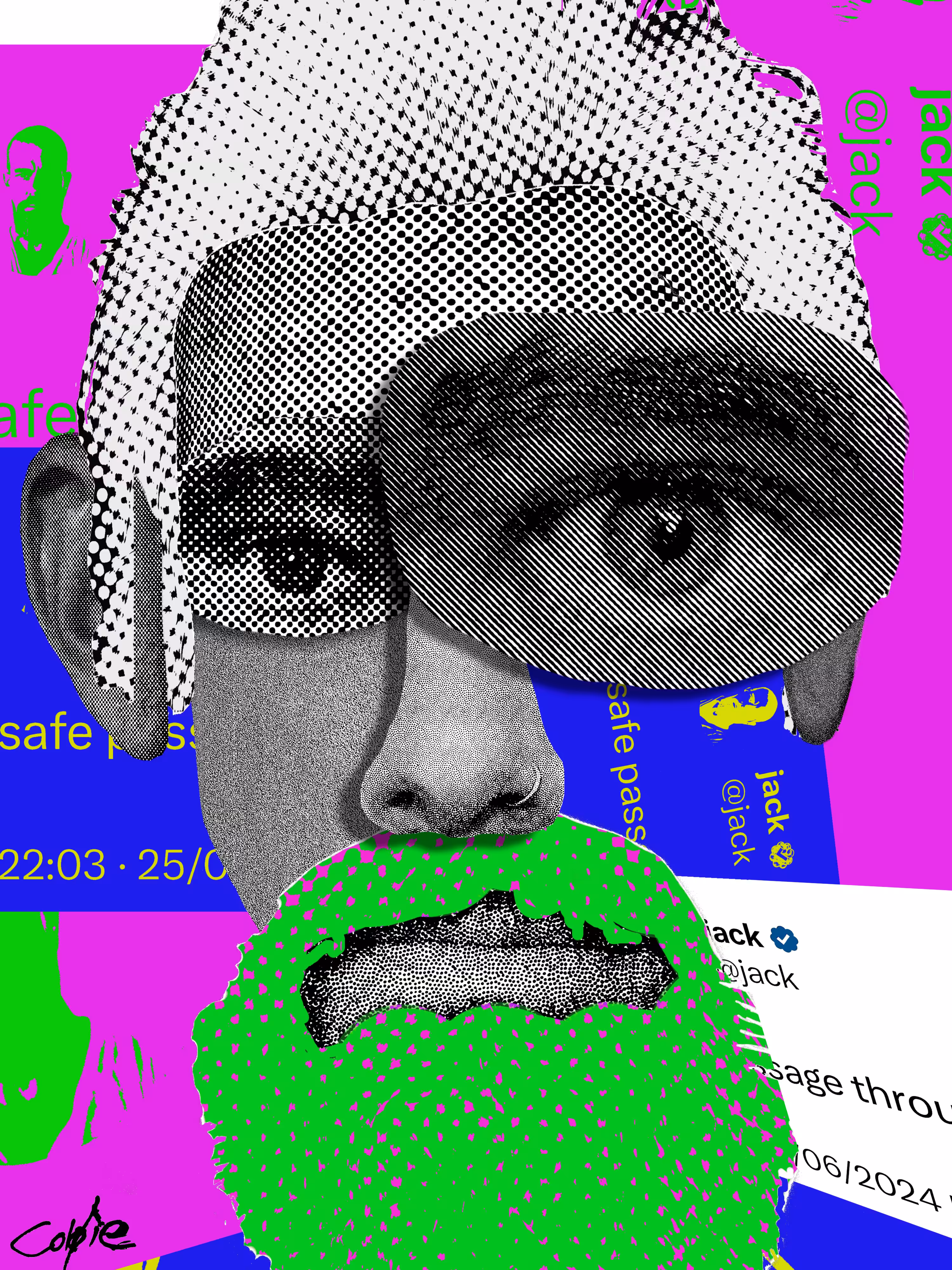 Jack Dorsey - Decentral Eyes - Safe Passage Variant - 10/240