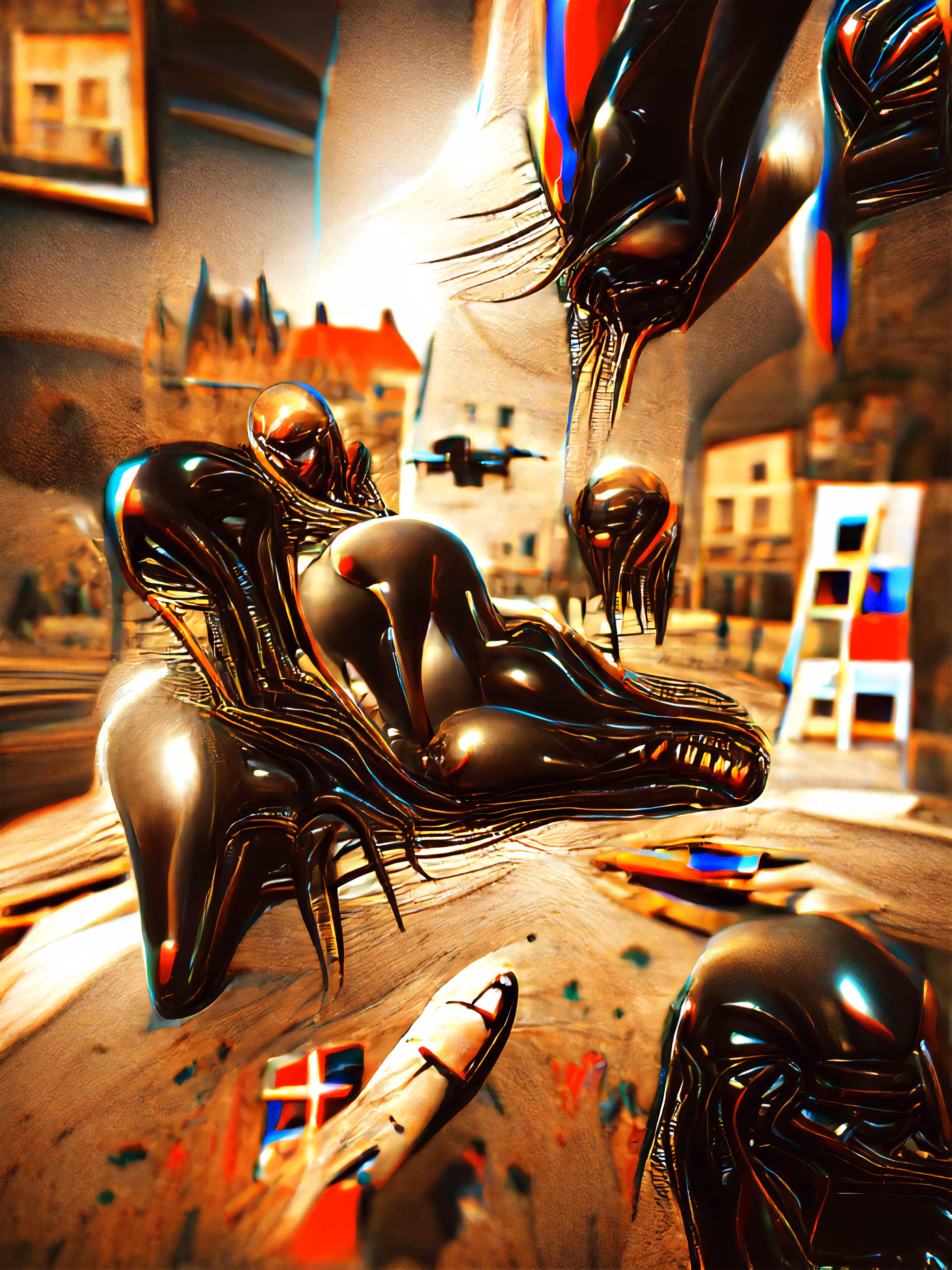 Spiders on Mars