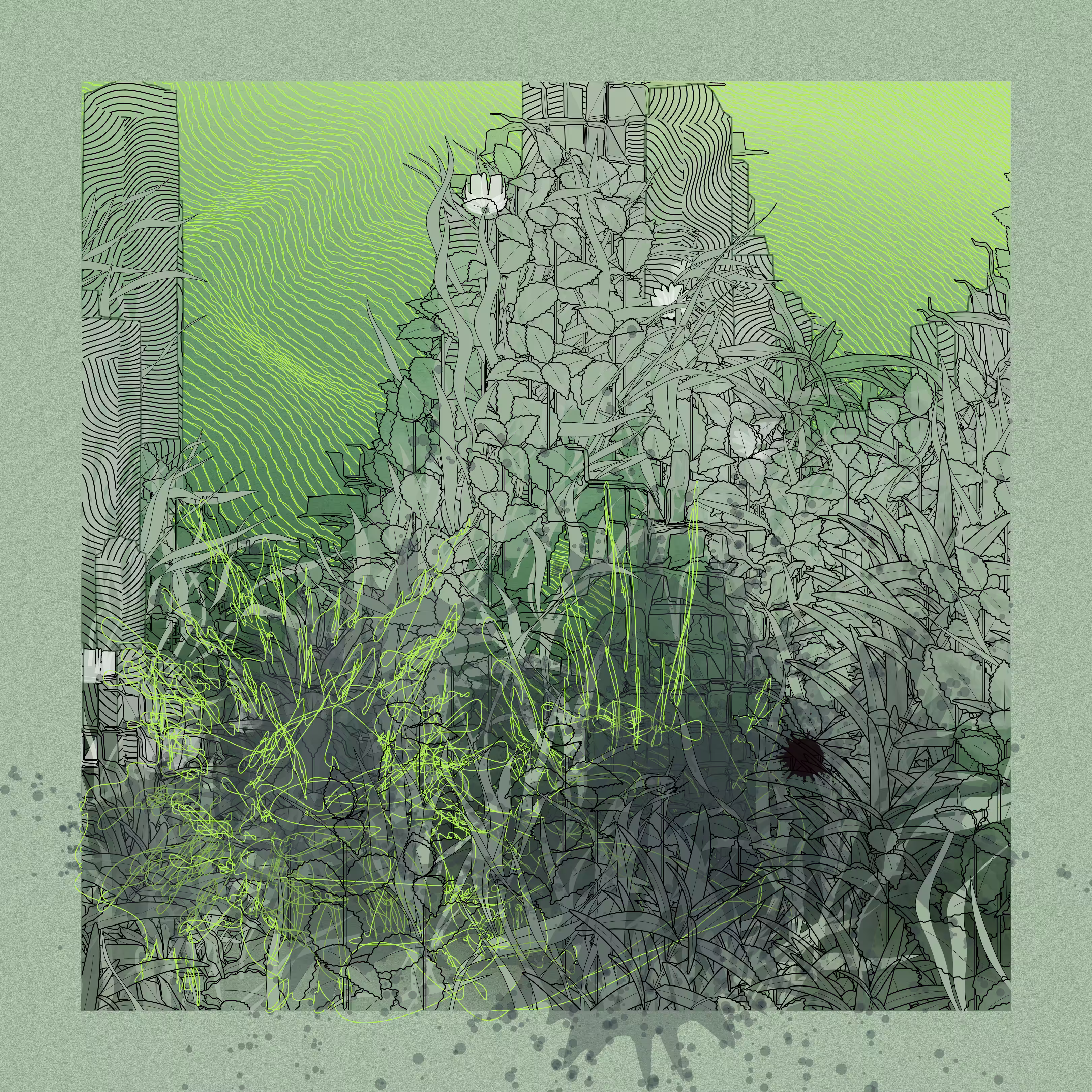 Landscape with Carbon Capture #3335