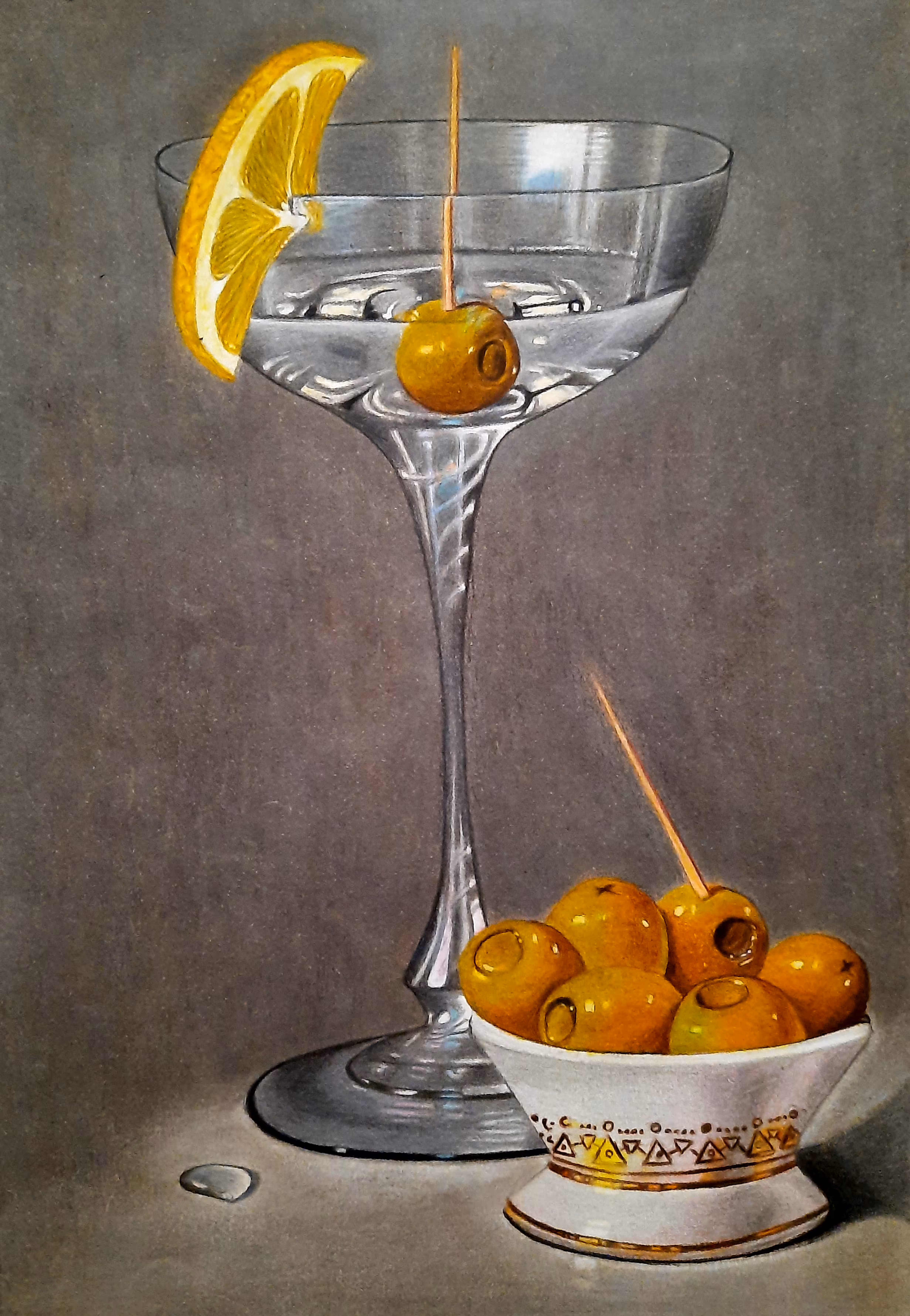 Cup and Olives