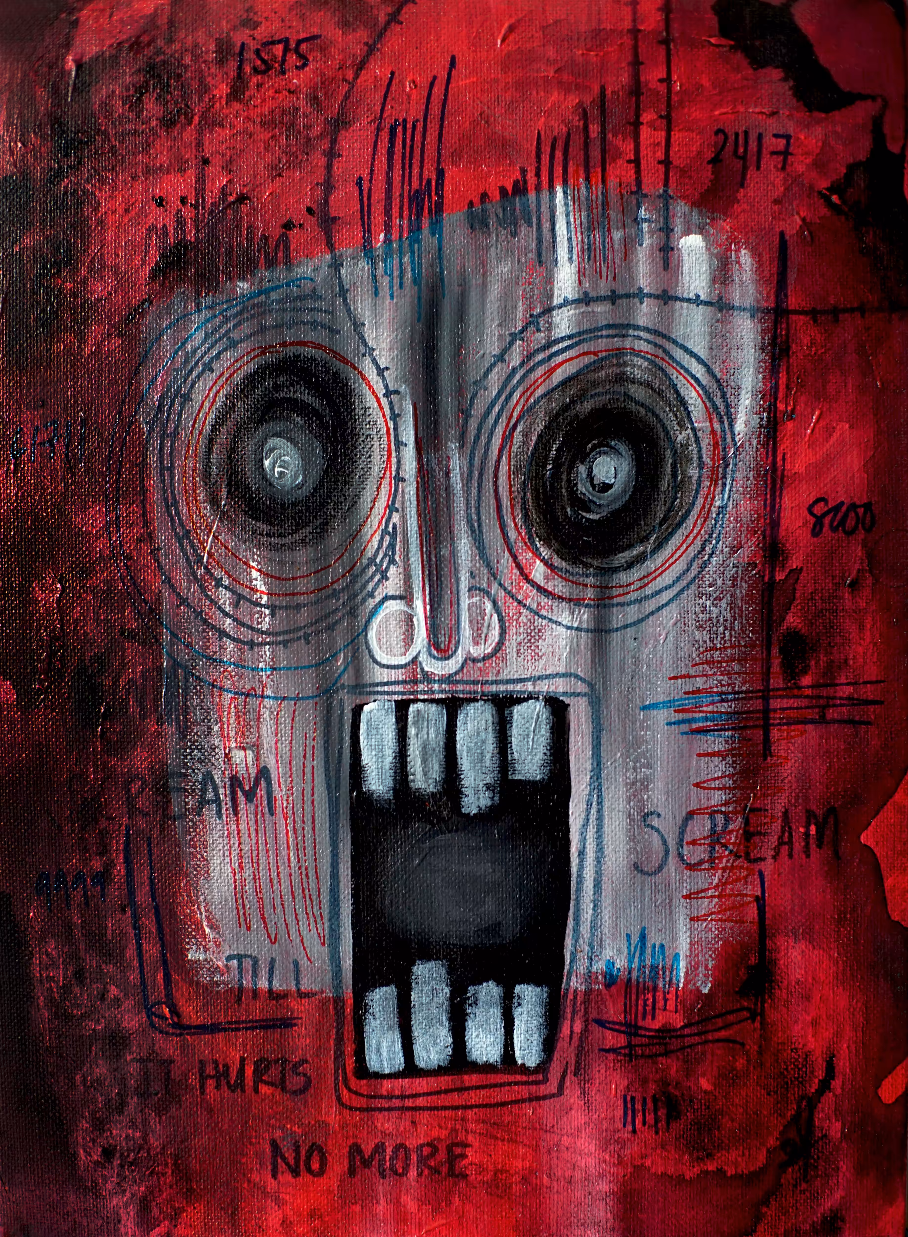 Scream till it hurts no more