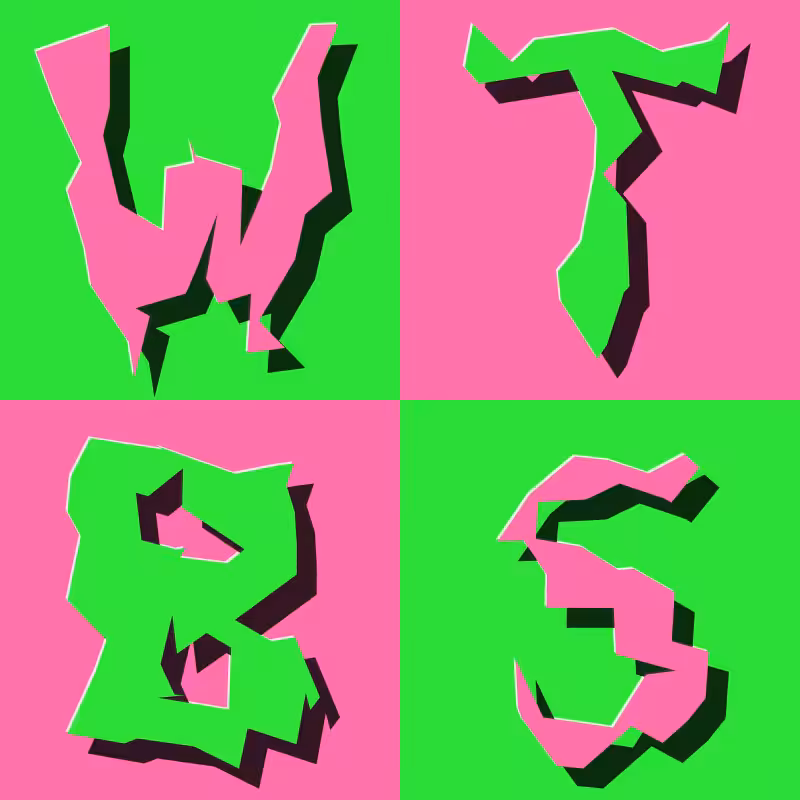 Waiting To Be Signed Logo with Wobbles #252