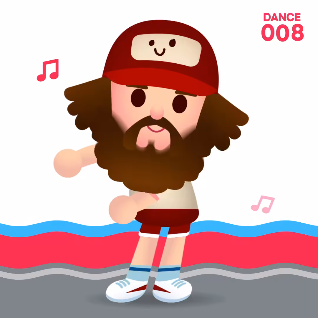 Dance : 008 'Beard runner'