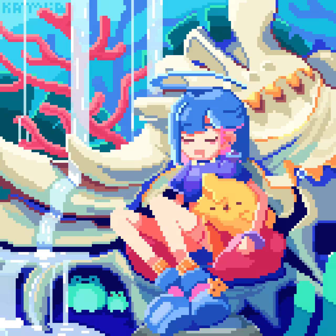 Falling asleep