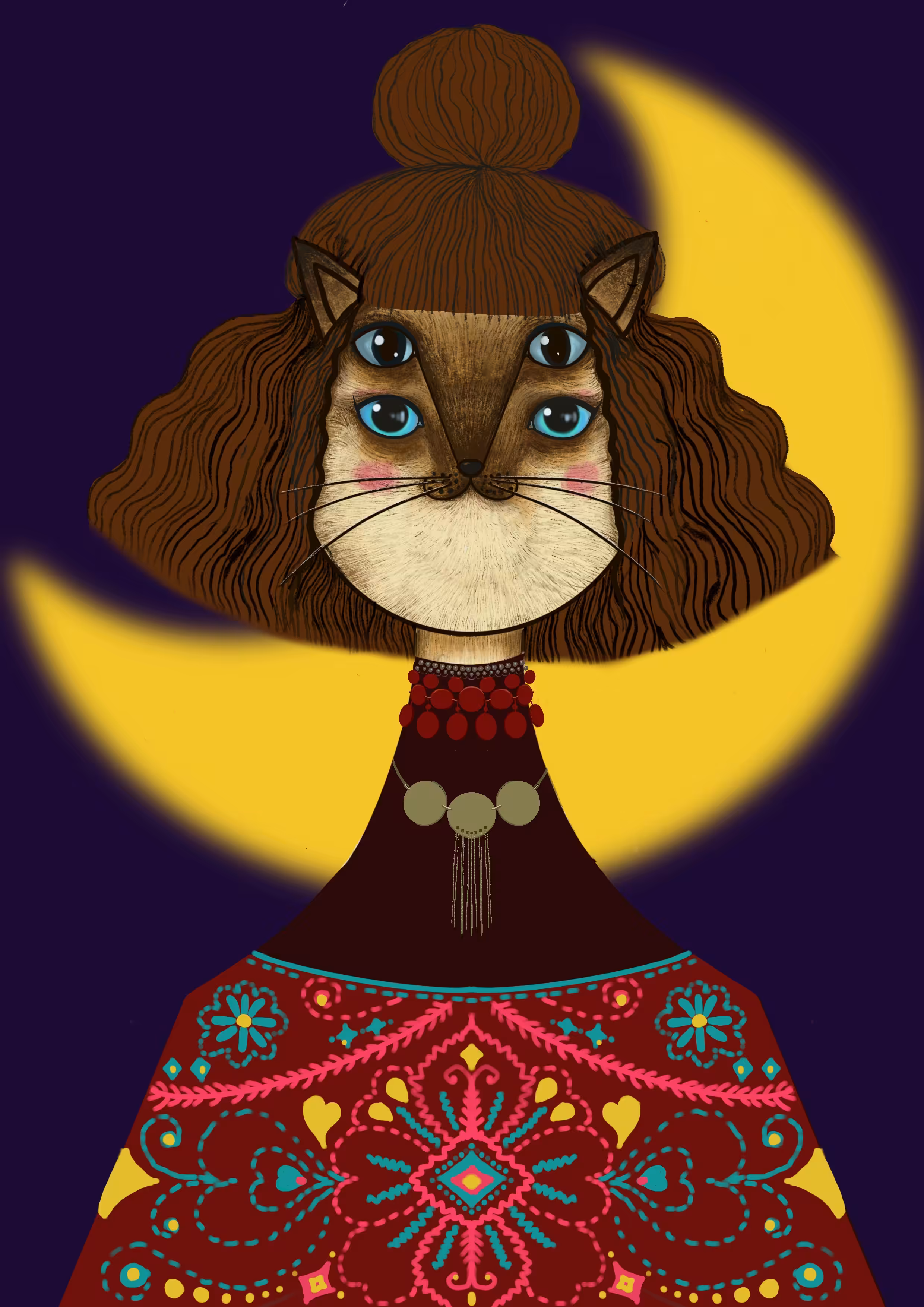 bohemian cat .No.10