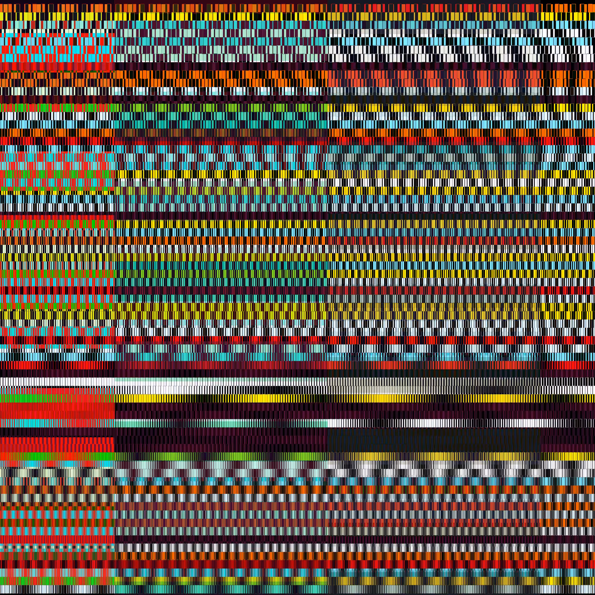 Glitchometry Stripes #117