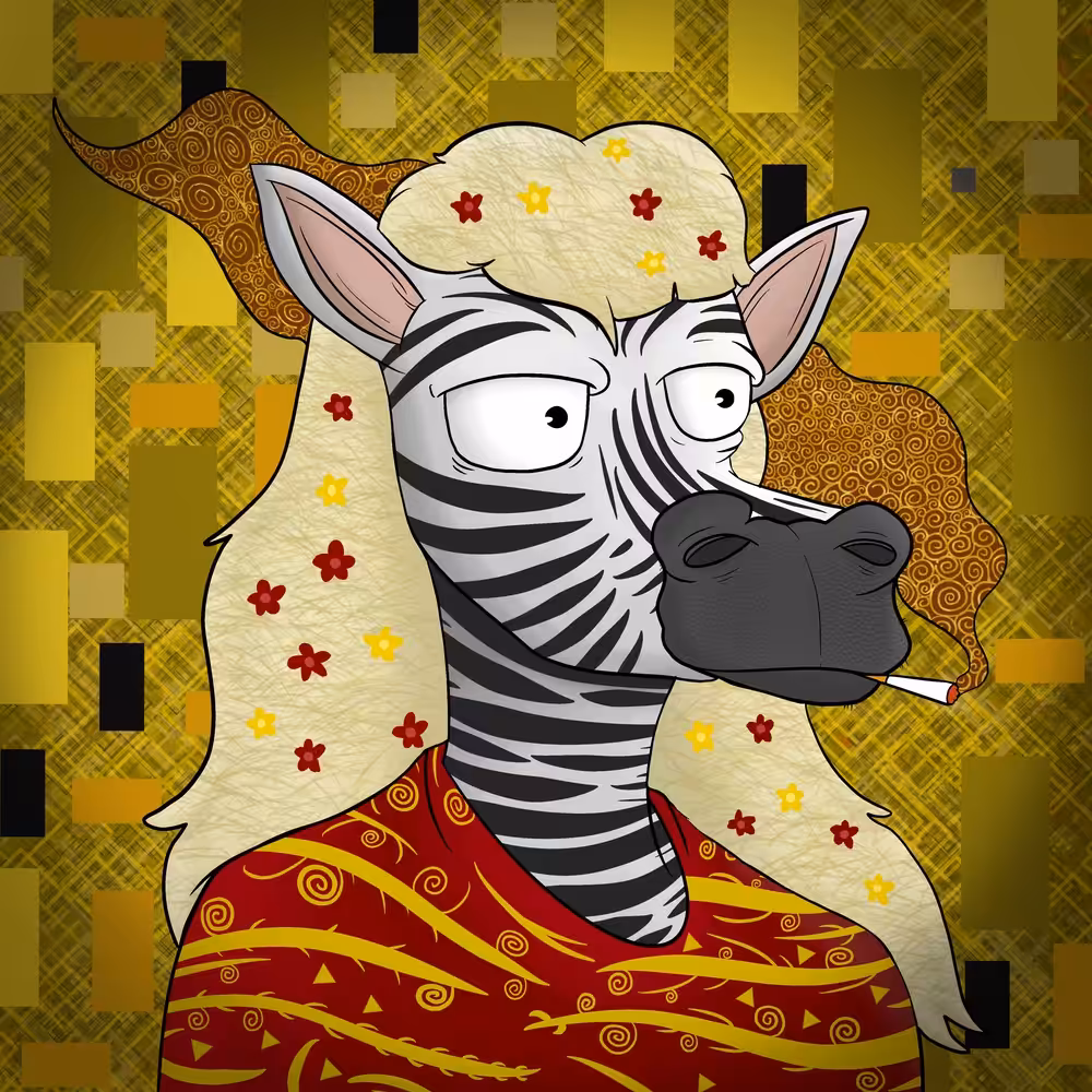 Stripy Safari #14 -Klimtbra