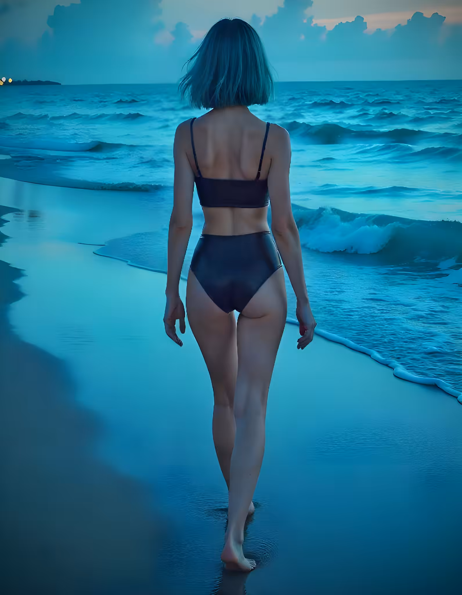 By the sea
