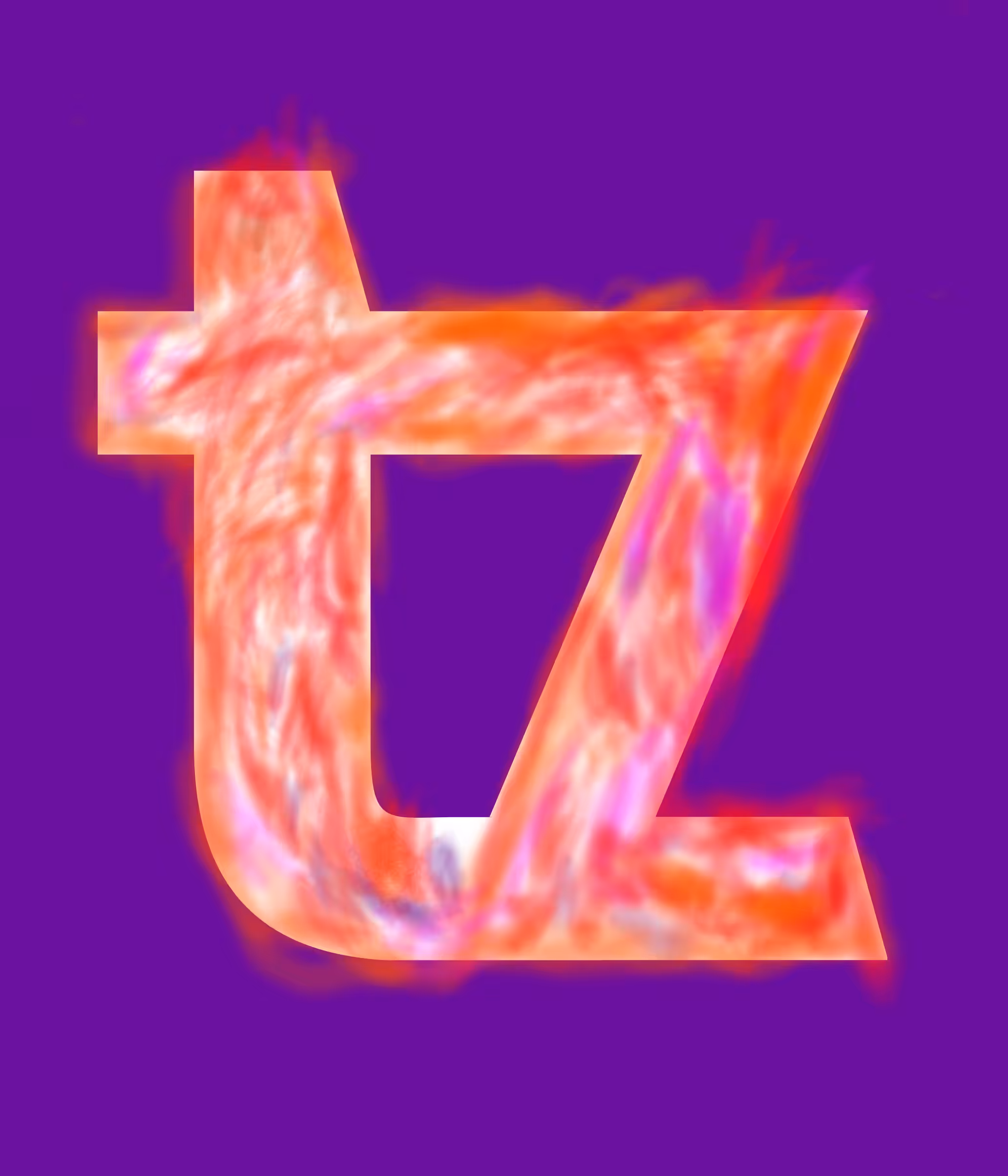 Original Zuda: Fire tezos logo 