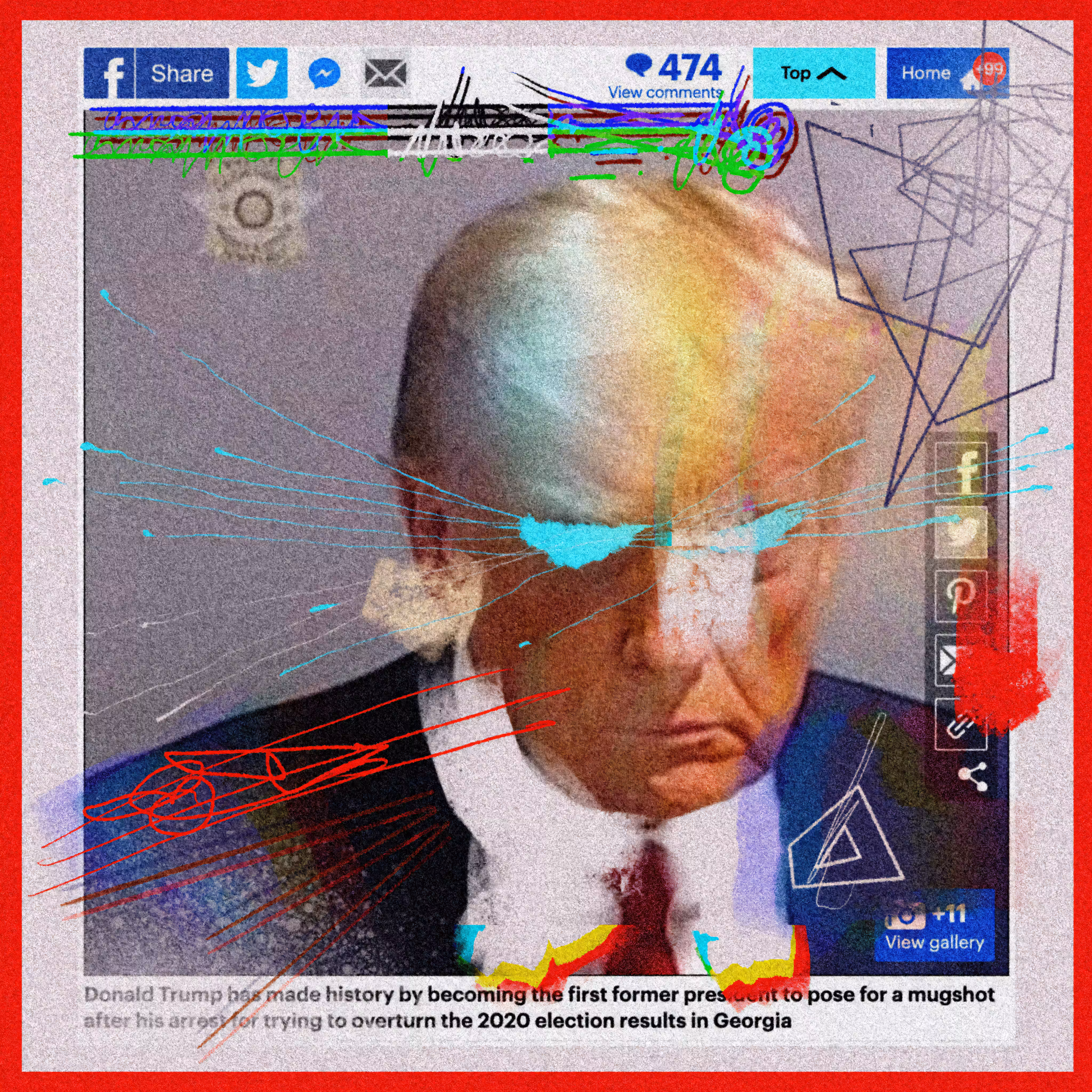 TRUMP STAMP 