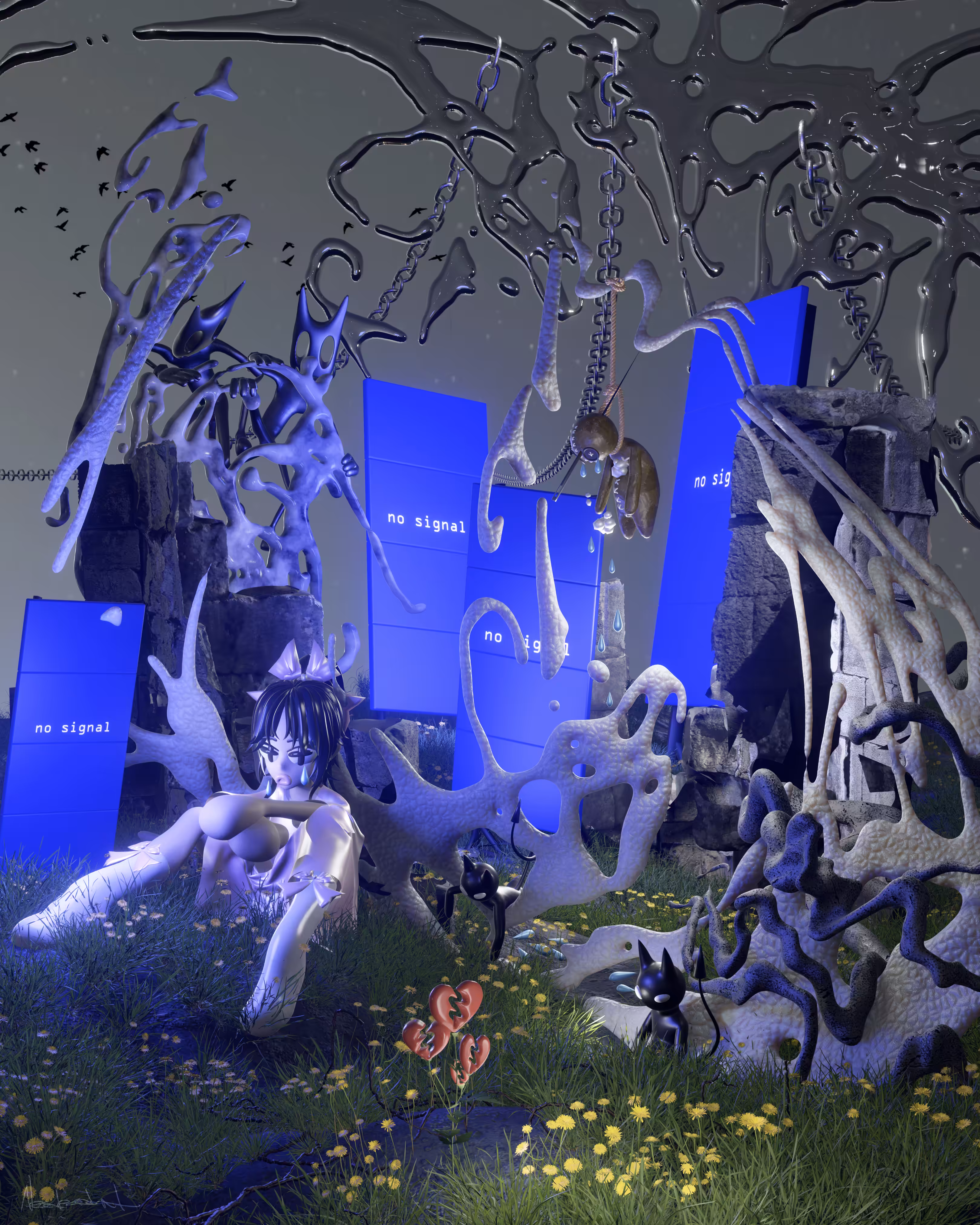 NOBODY CAME TO MY ONLINE EXHIBITION 