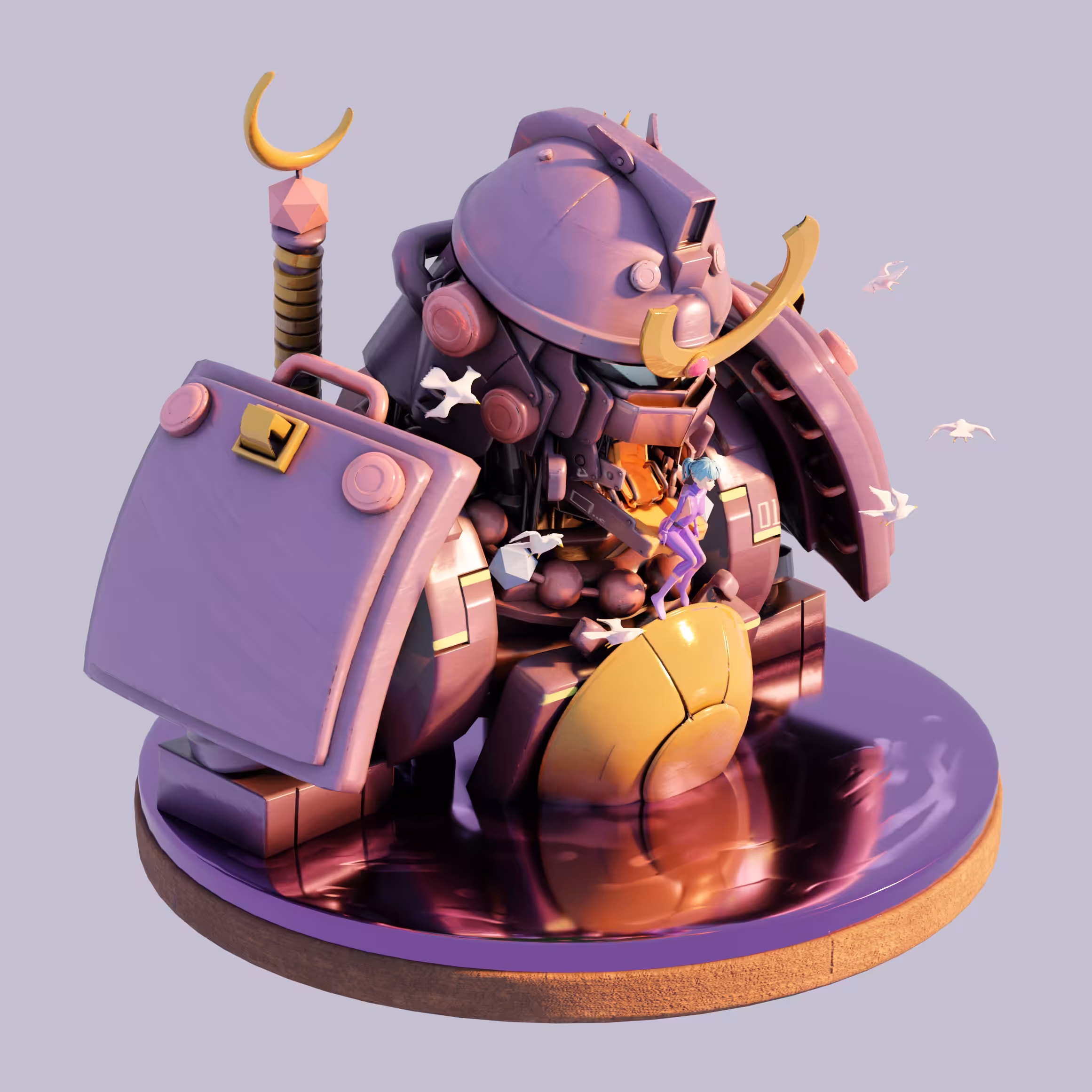 SOLACE 3D Statue