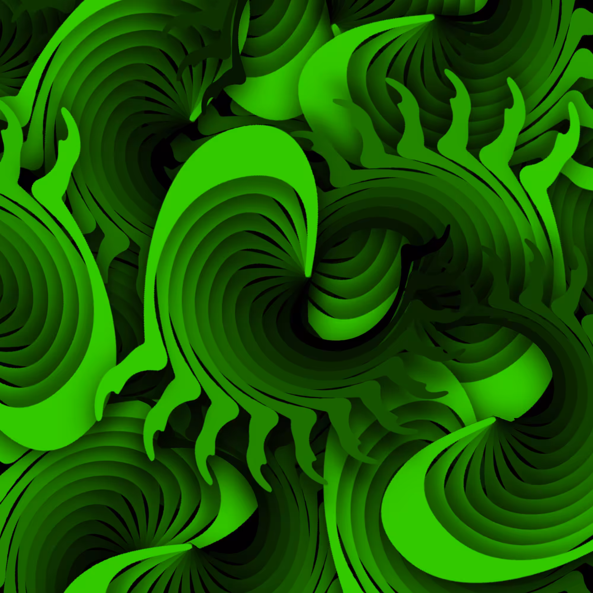 'س' Spiral
