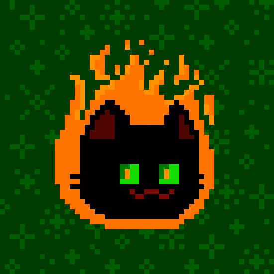 Spooky icon #1 - Kat