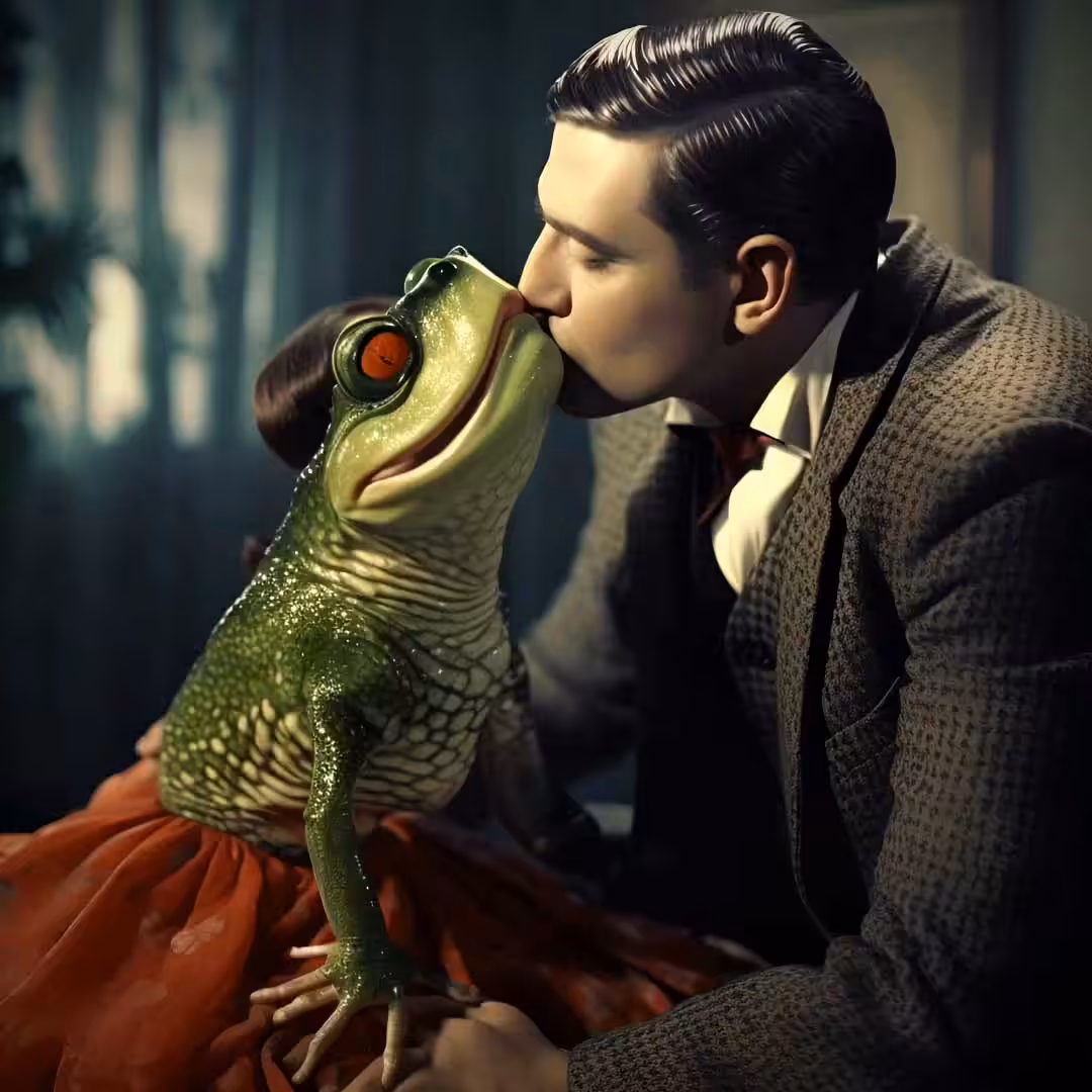 Alsoguppyme - The Kiss. A Silver Screen Classic.