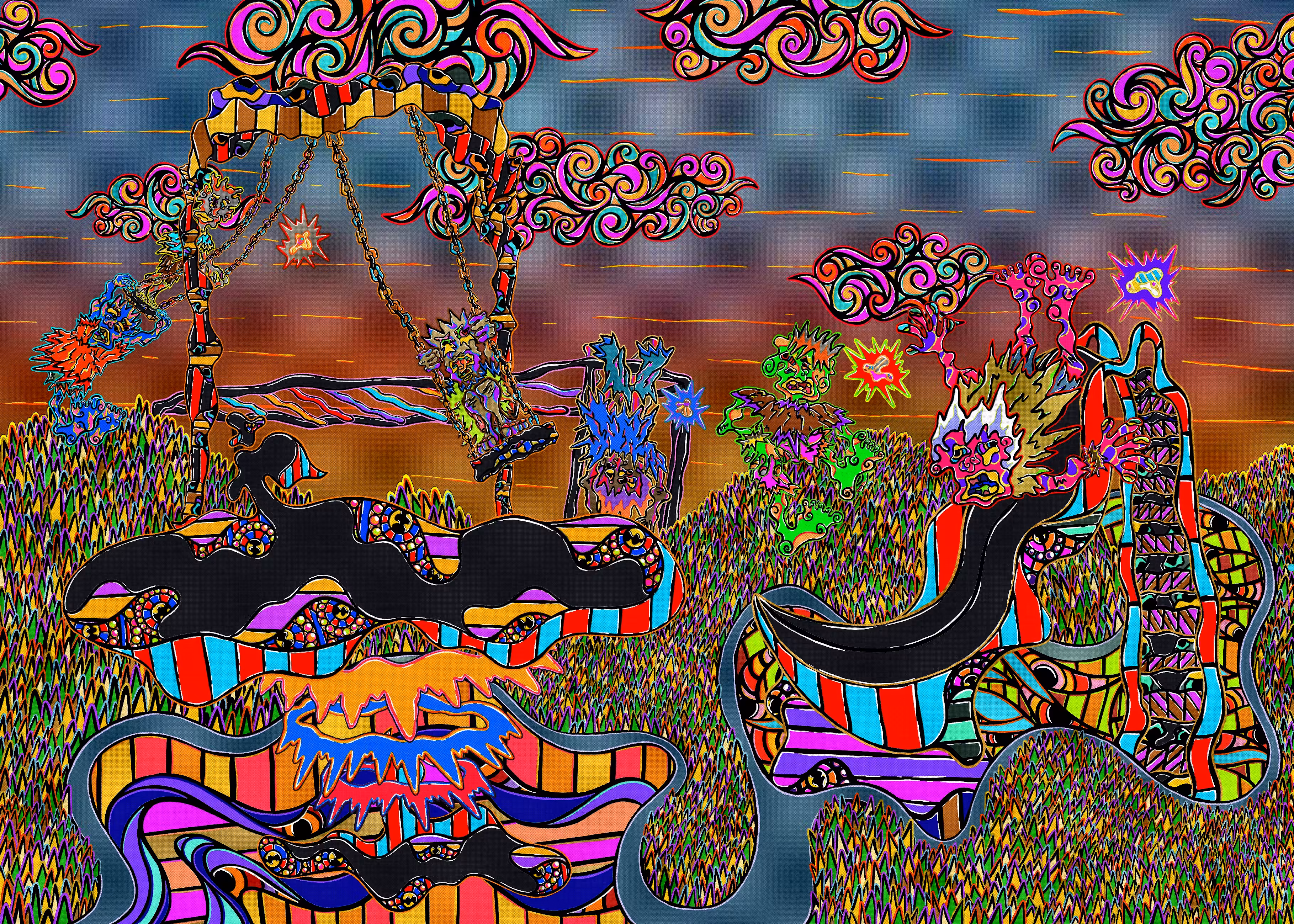 Jungle Gym Madness(Sunset) #1