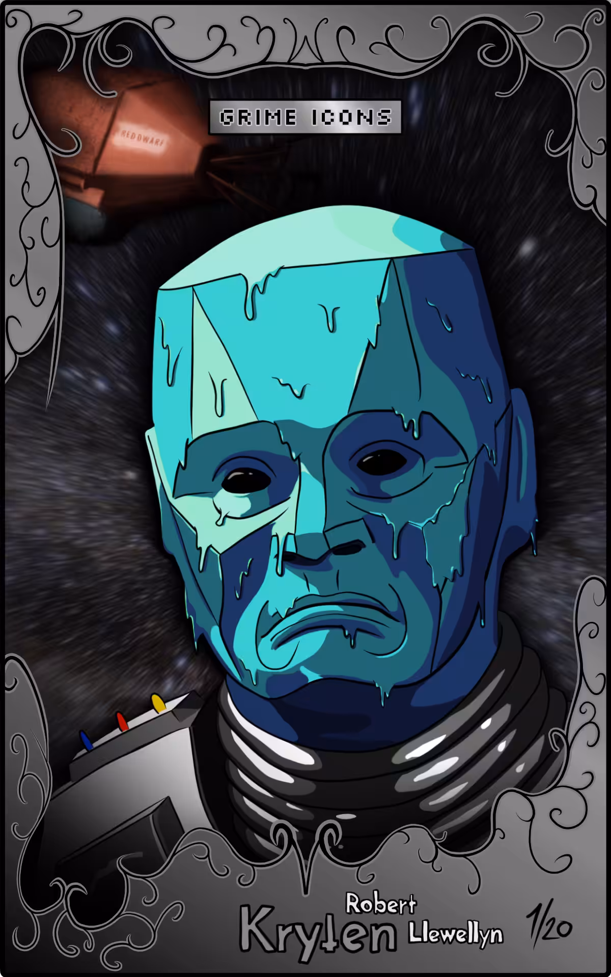 Robert Llewellyn "Kryten" - Grime Icons